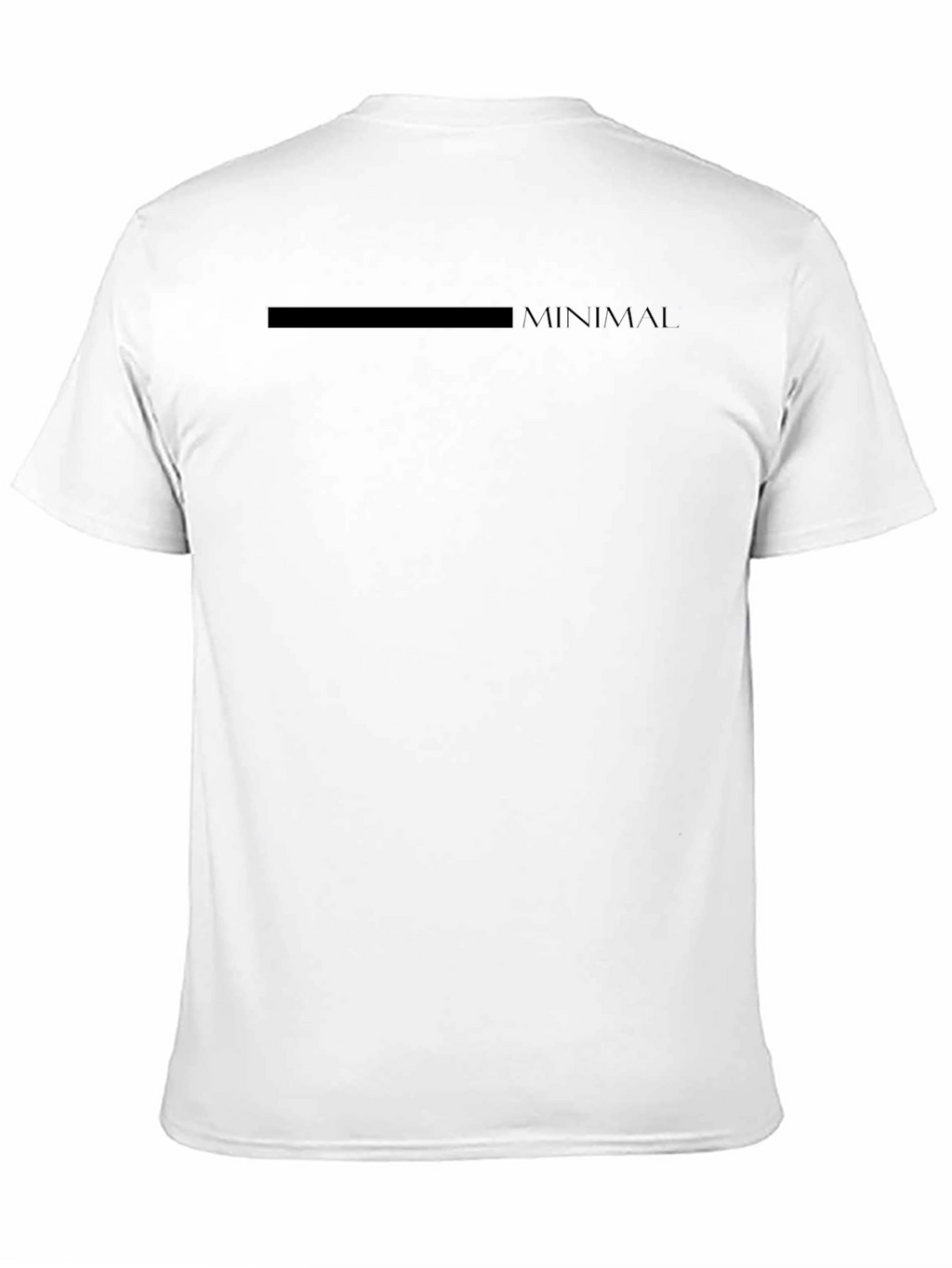 Minimalist Black T-Shirt | Modern Graphic Tee