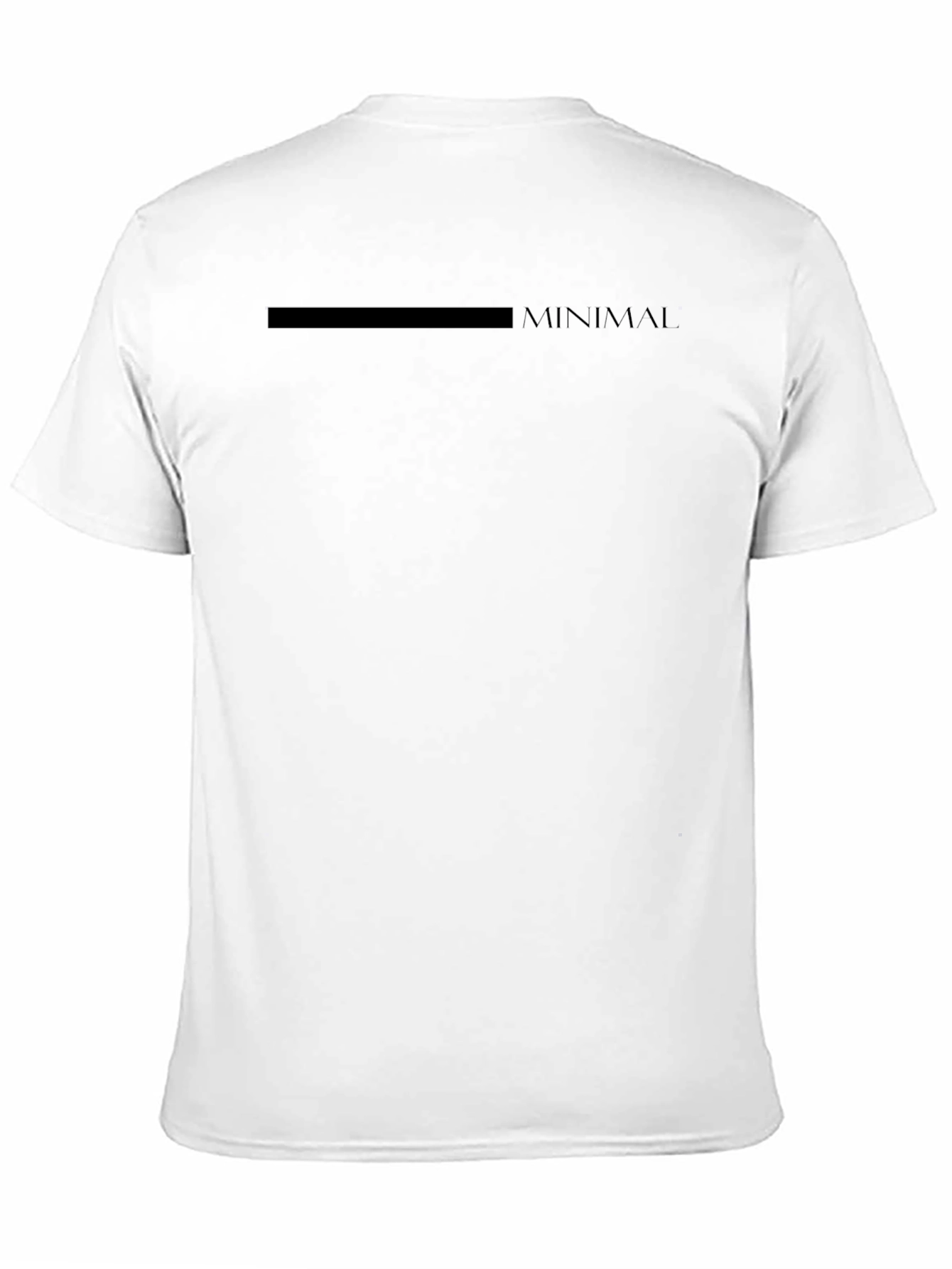 Minimalist Black T-Shirt | Modern Graphic Tee