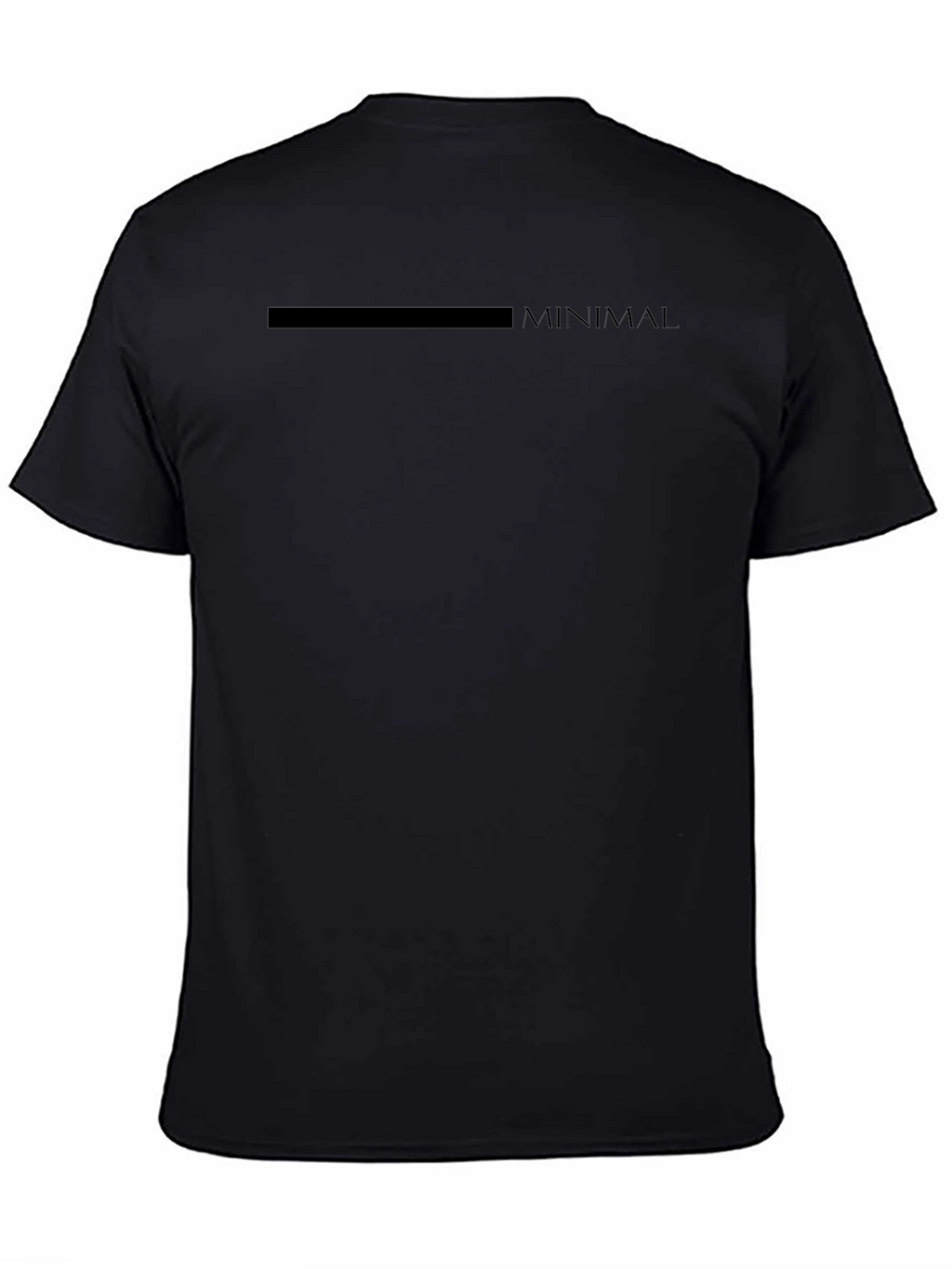 Minimalist Black T-Shirt | Modern Graphic Tee