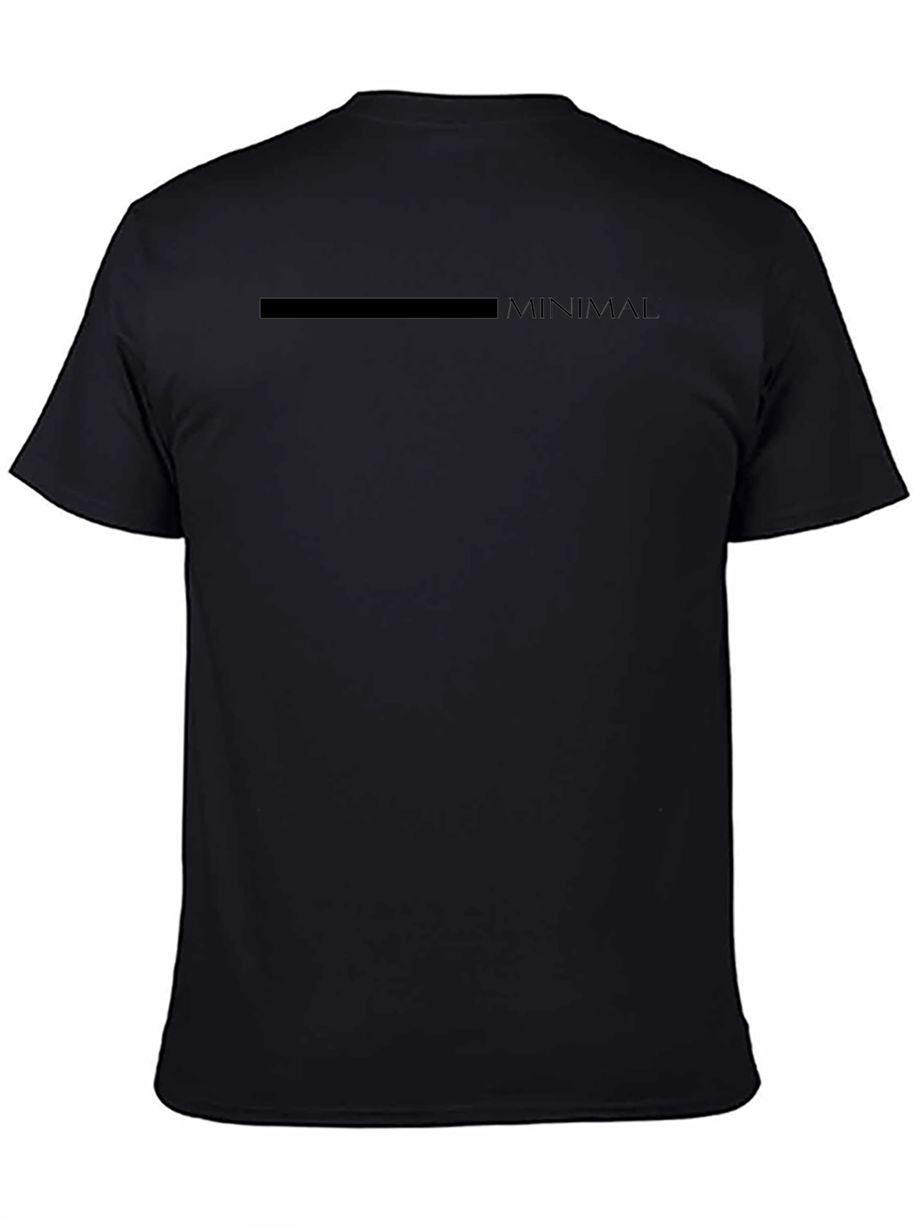Minimalist Black T-Shirt | Modern Graphic Tee