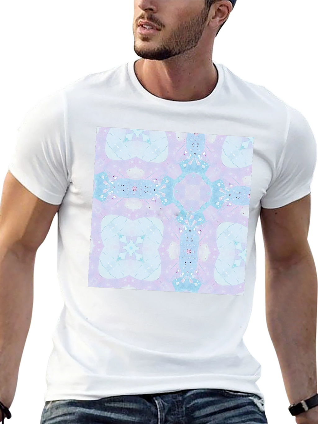 Abstract Kaleidoscope Pattern T-Shirt