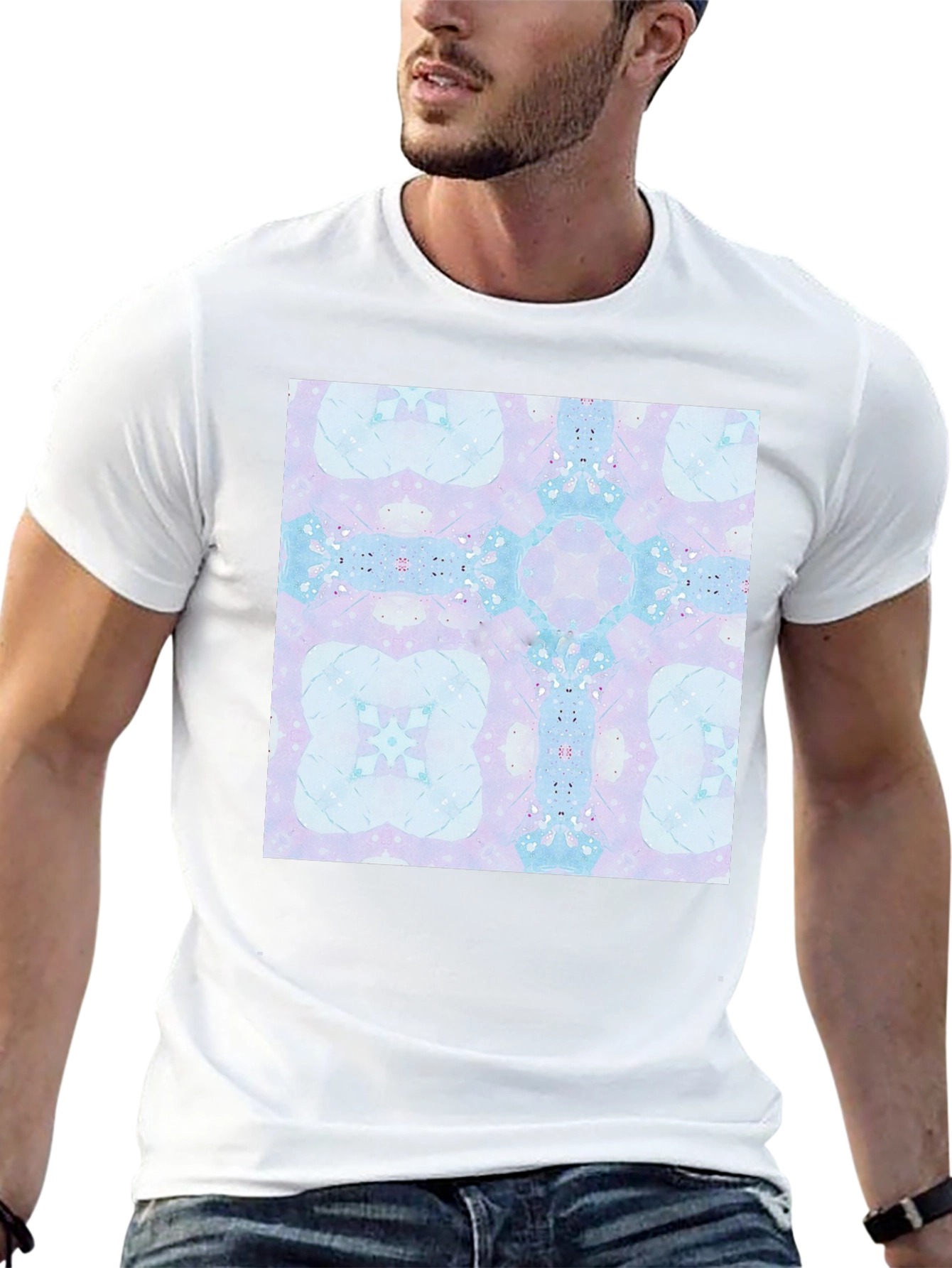 Abstract Kaleidoscope Pattern T-Shirt
