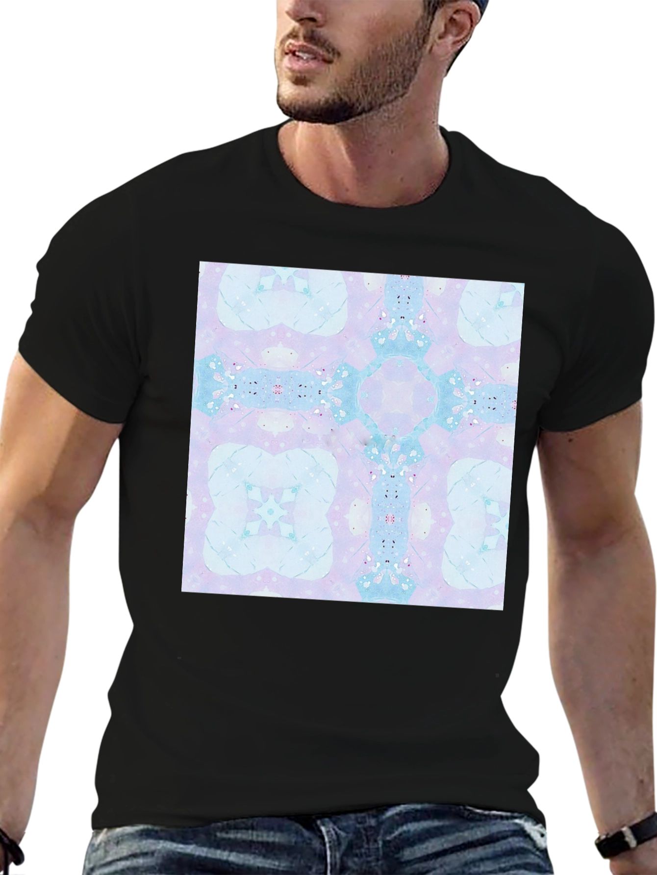 Abstract Kaleidoscope Pattern T-Shirt