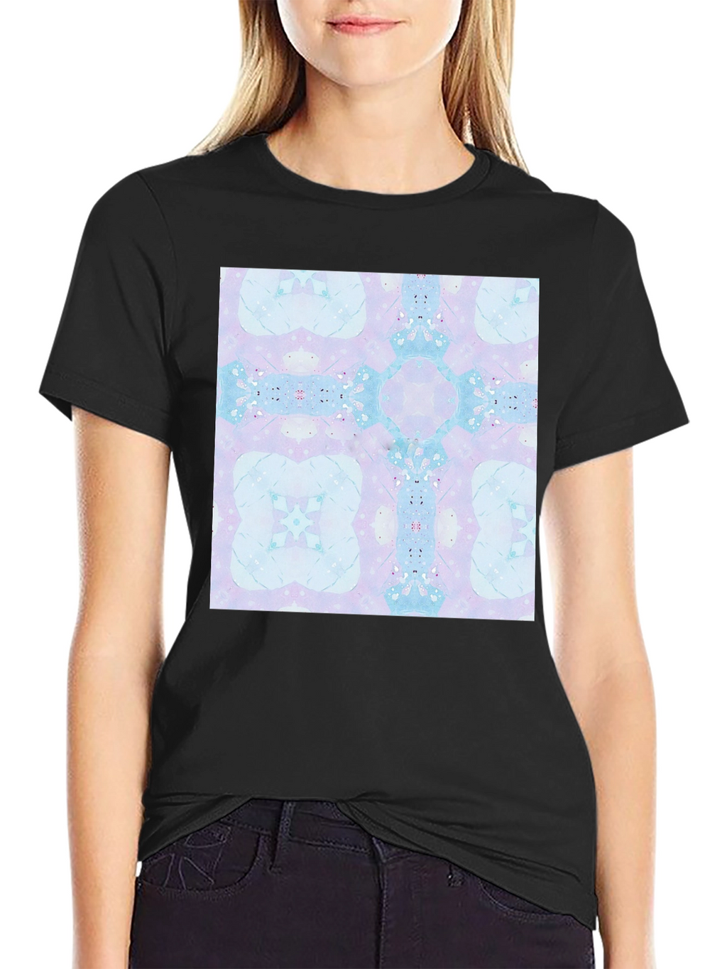 Abstract Kaleidoscope Pattern T-Shirt