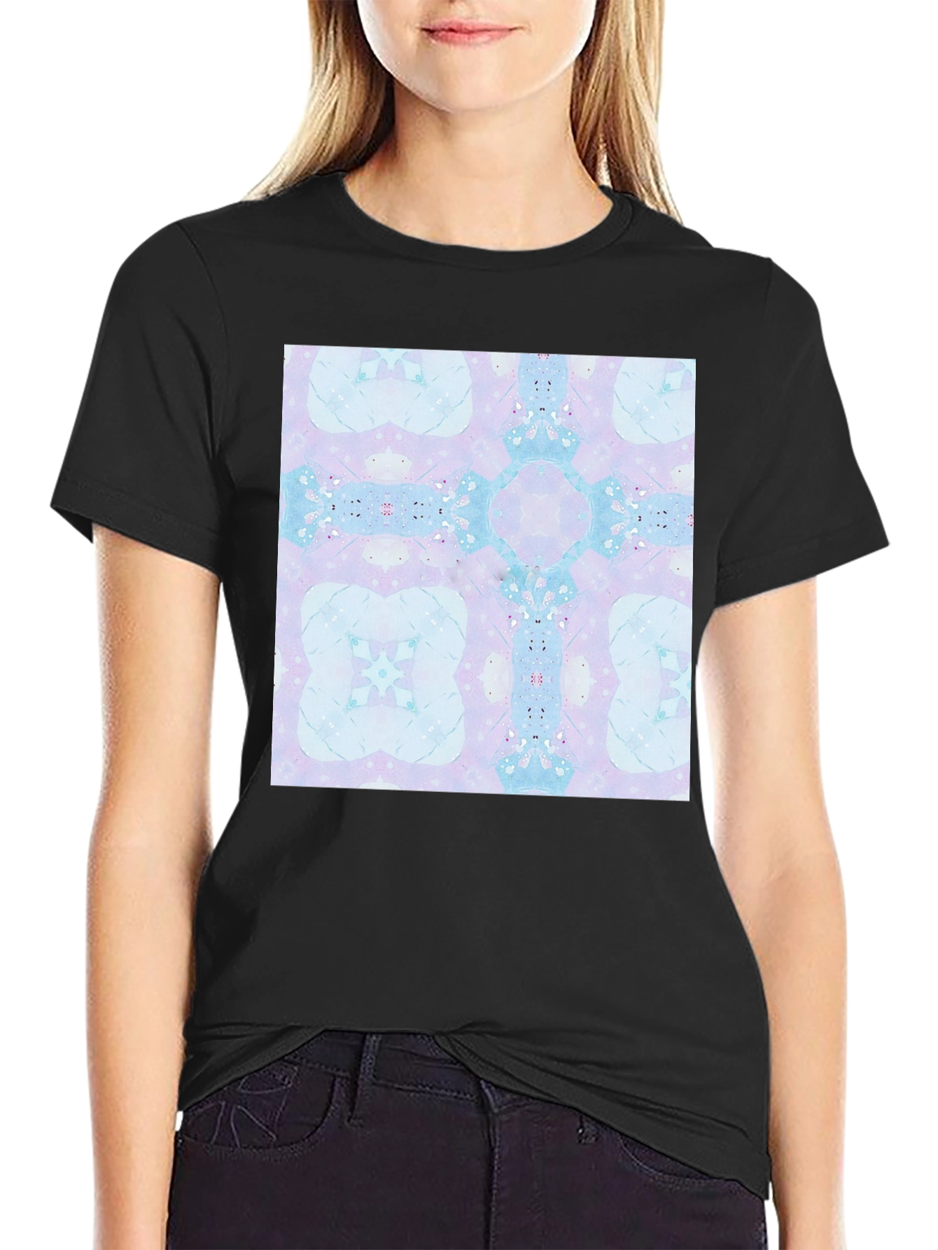 Abstract Kaleidoscope Pattern T-Shirt