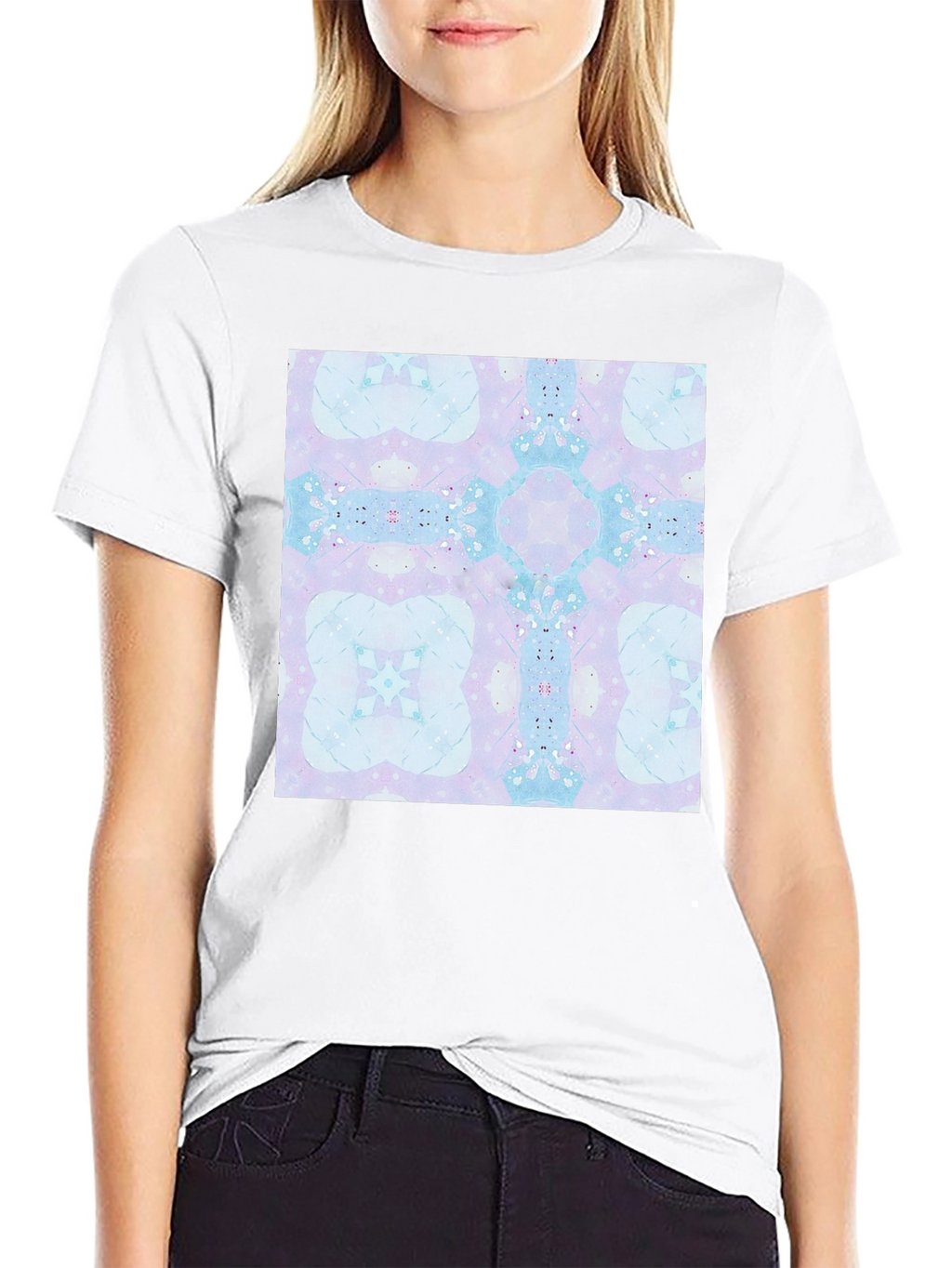 Abstract Kaleidoscope Pattern T-Shirt