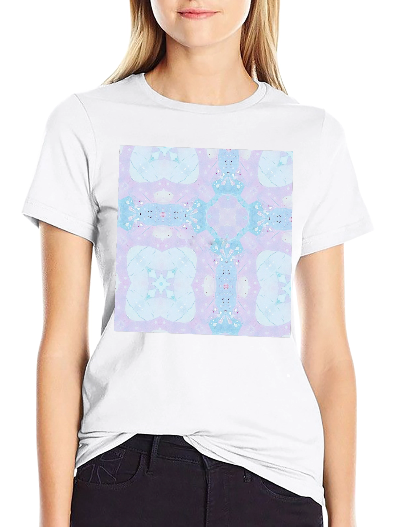 Abstract Kaleidoscope Pattern T-Shirt