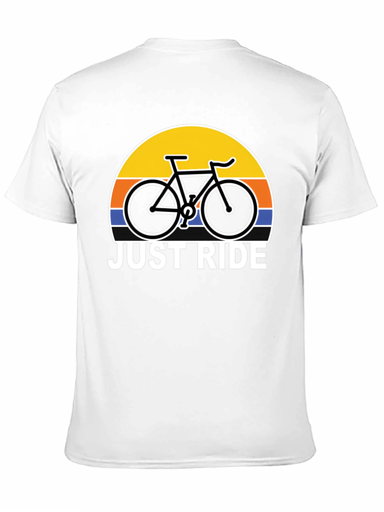 Just Ride Retro Bike Graphic Tee