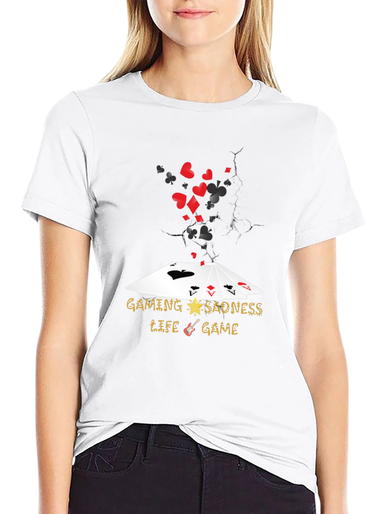 Gaming Life Black T-Shirt