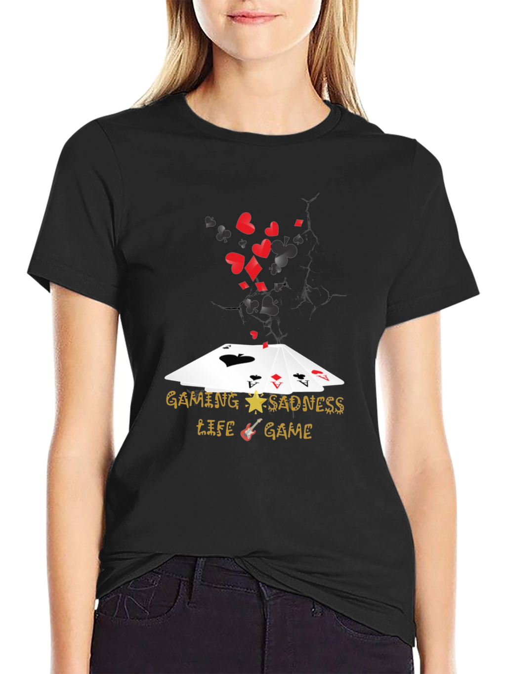 Gaming Life Black T-Shirt