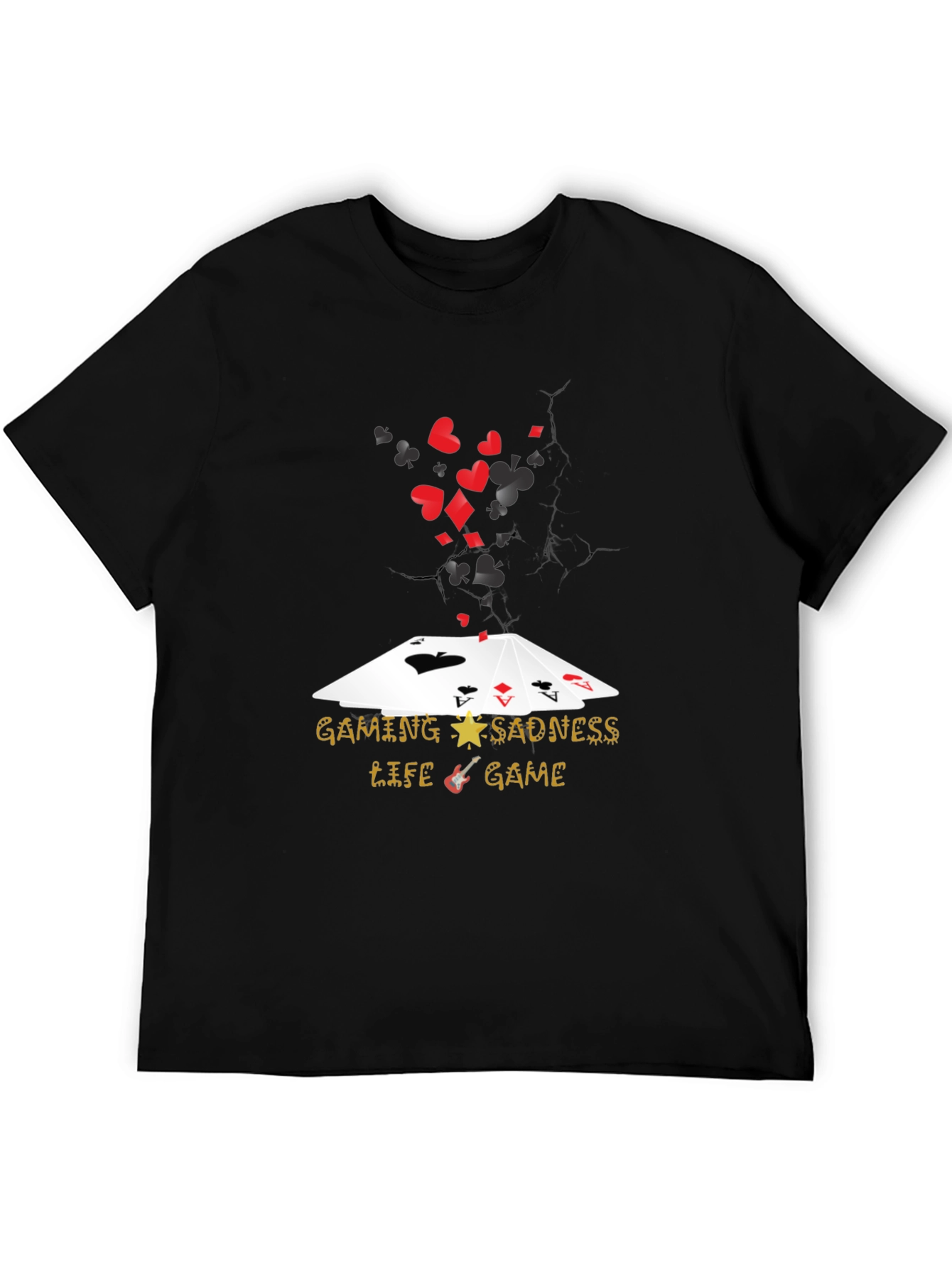 Gaming Life Black T-Shirt