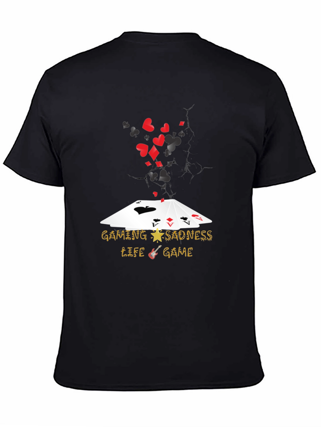 Gaming Life Black T-Shirt