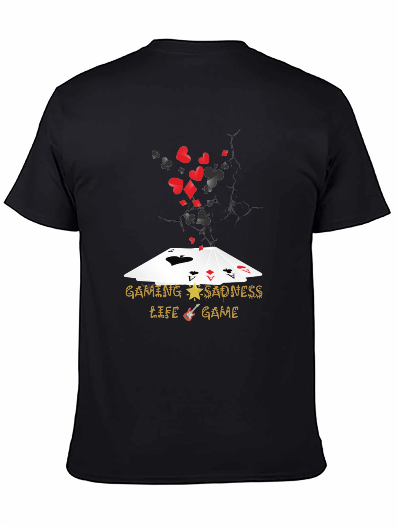 Gaming Life Black T-Shirt