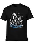 Meet Me In Outer Space Graphic Tee