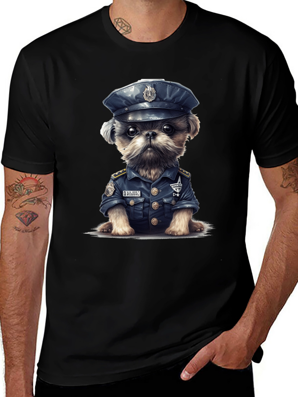 Dog Police Officer T-Shirt