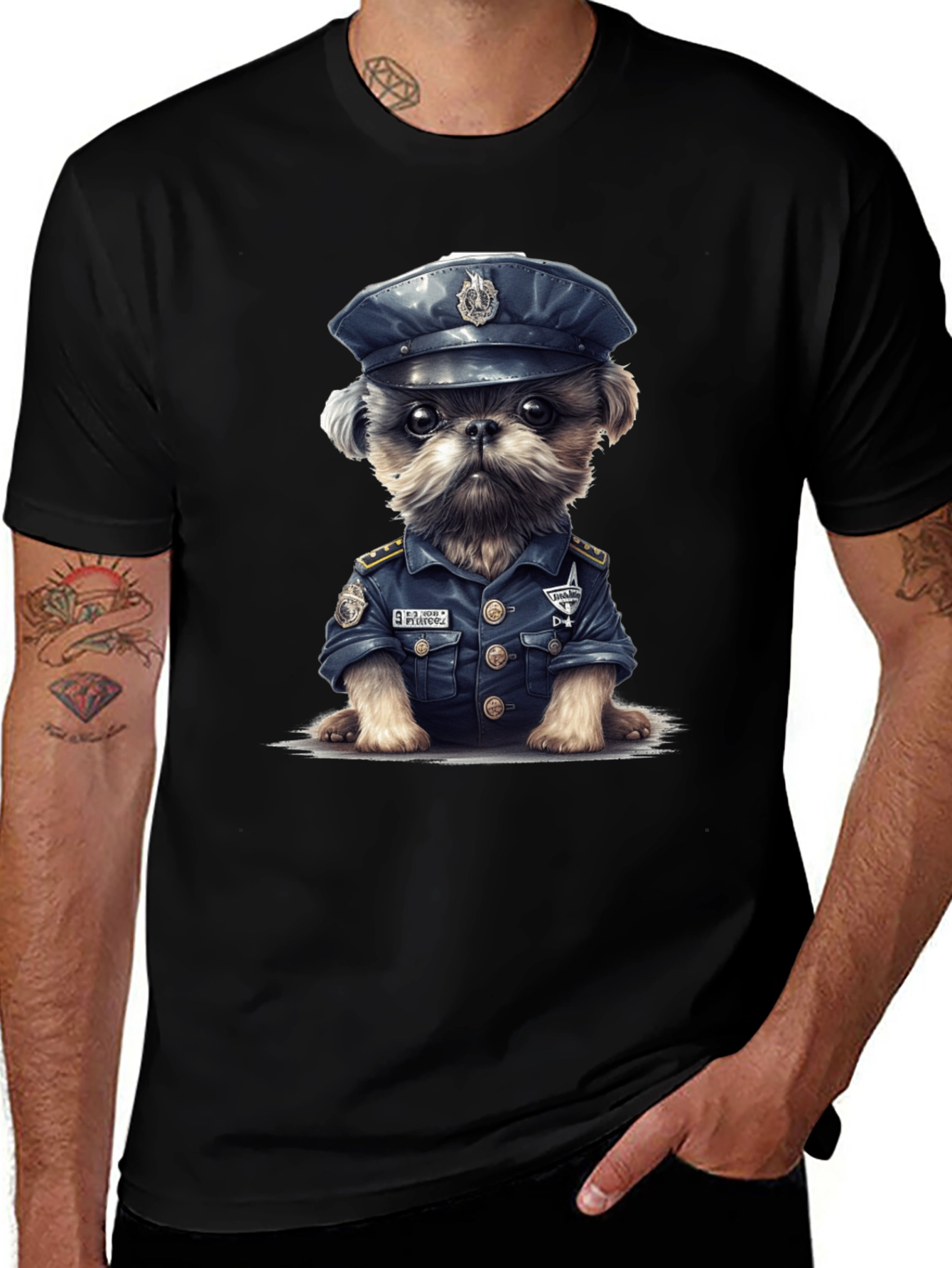 Dog Police Officer T-Shirt