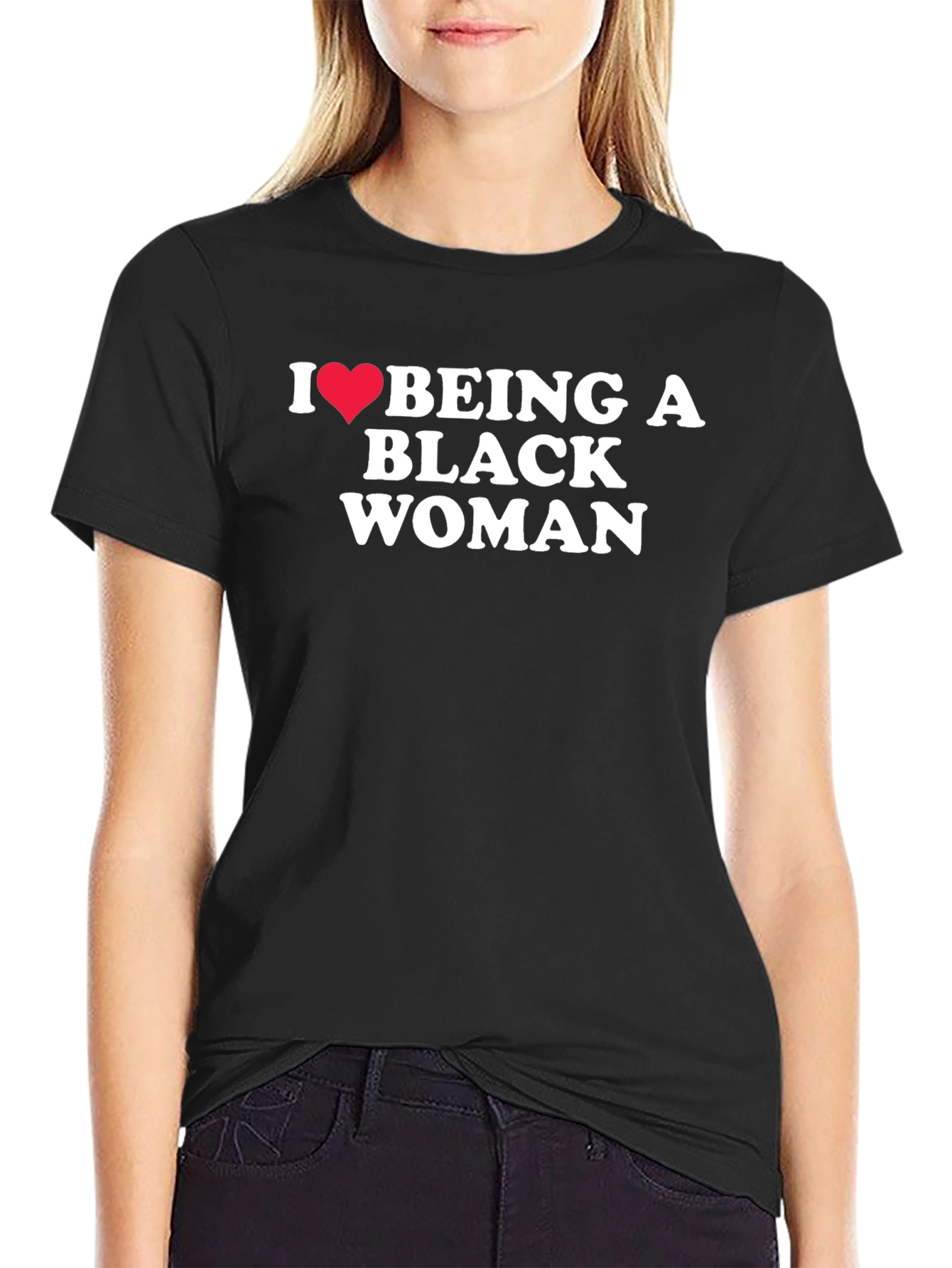 I Love Being a Black Woman Graphic Tee