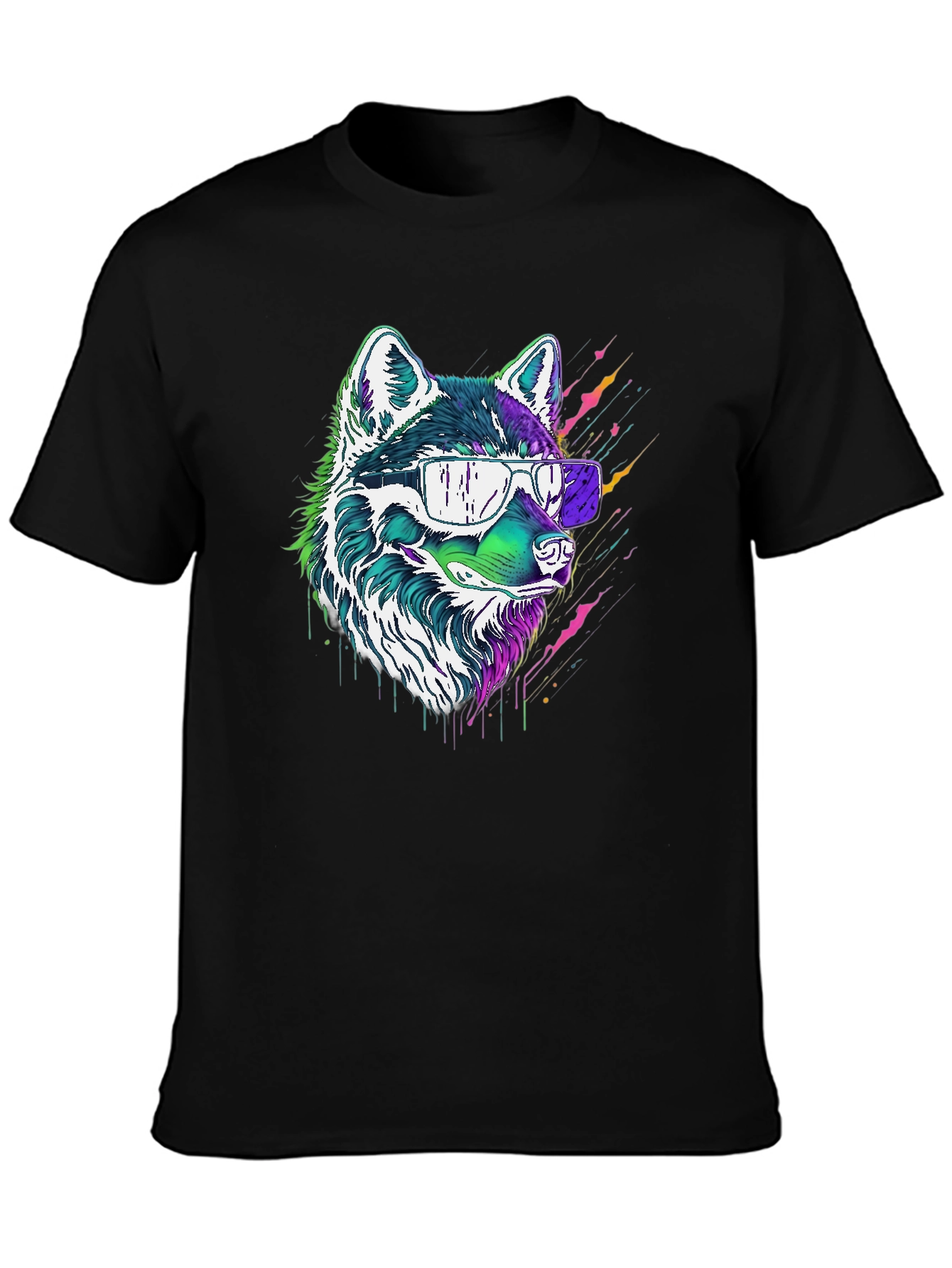 Cool Wolf Graphic Tee - Stylish Streetwear