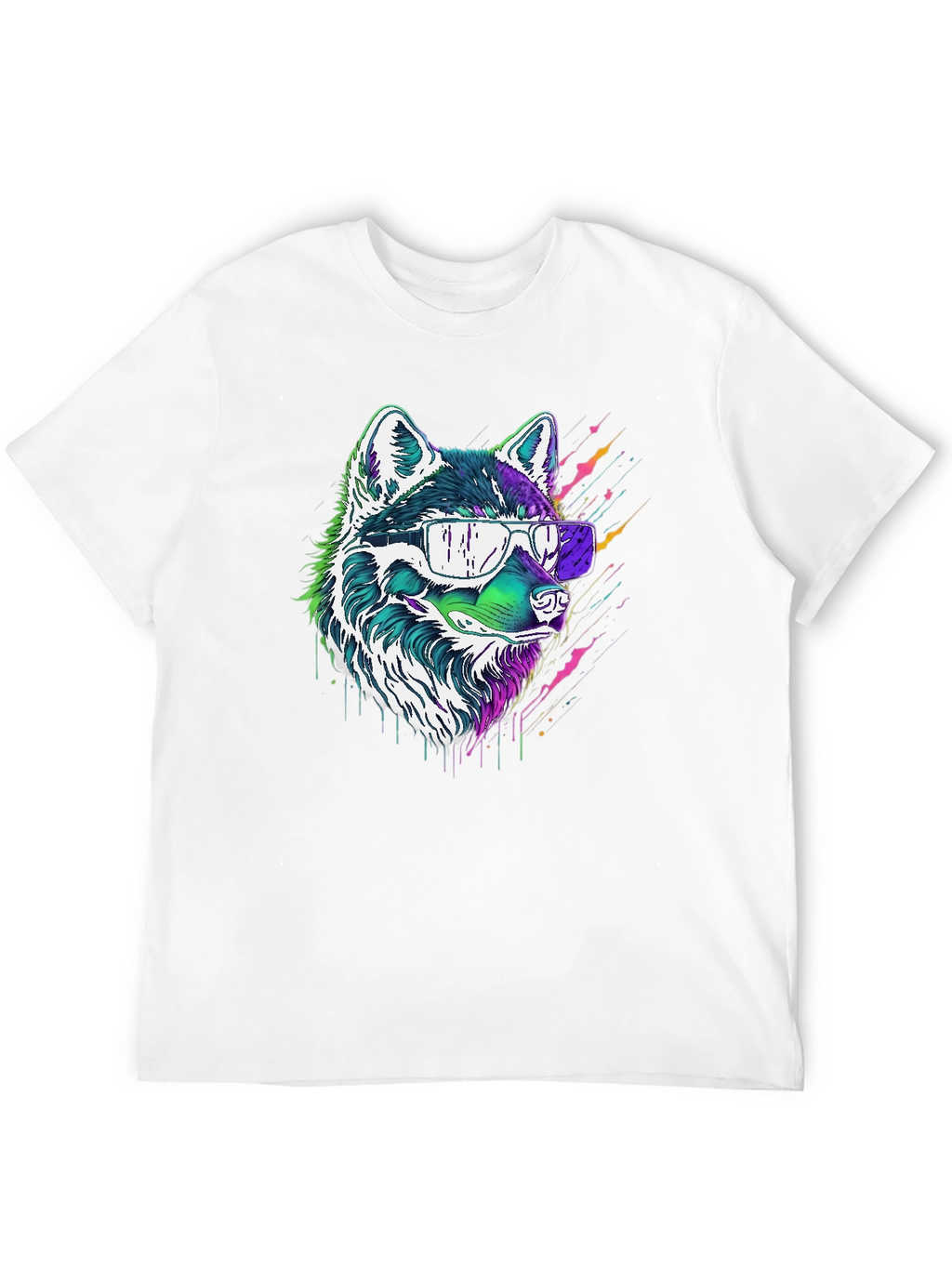 Cool Wolf Graphic Tee - Stylish Streetwear