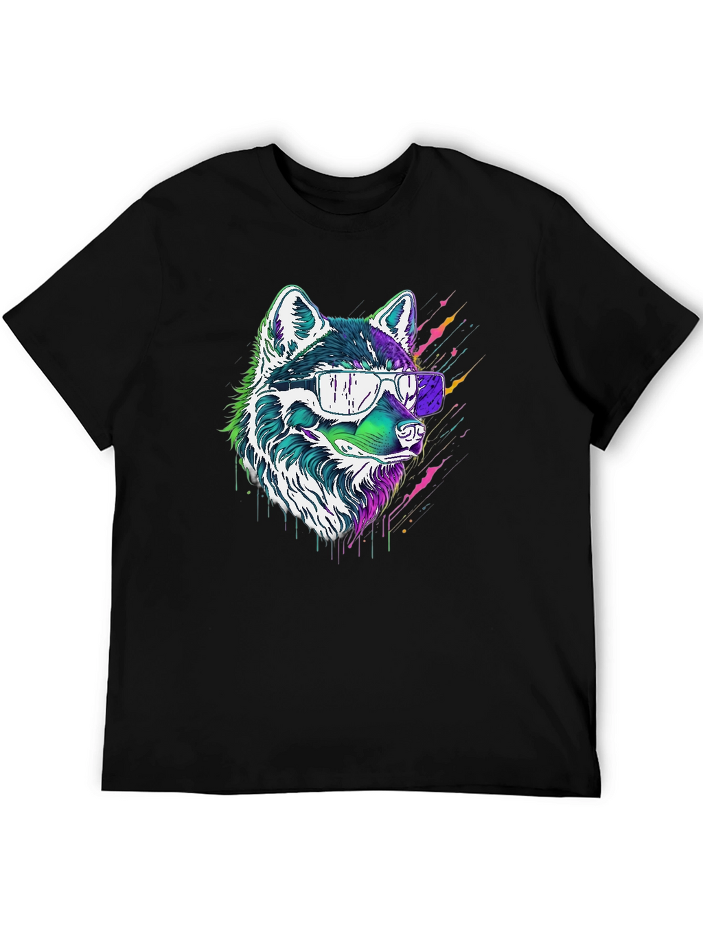 Cool Wolf Graphic Tee - Stylish Streetwear