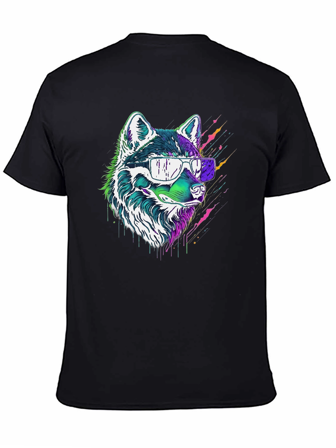 Cool Wolf Graphic Tee - Stylish Streetwear