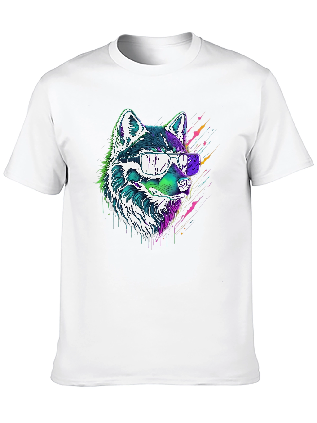 Cool Wolf Graphic Tee - Stylish Streetwear