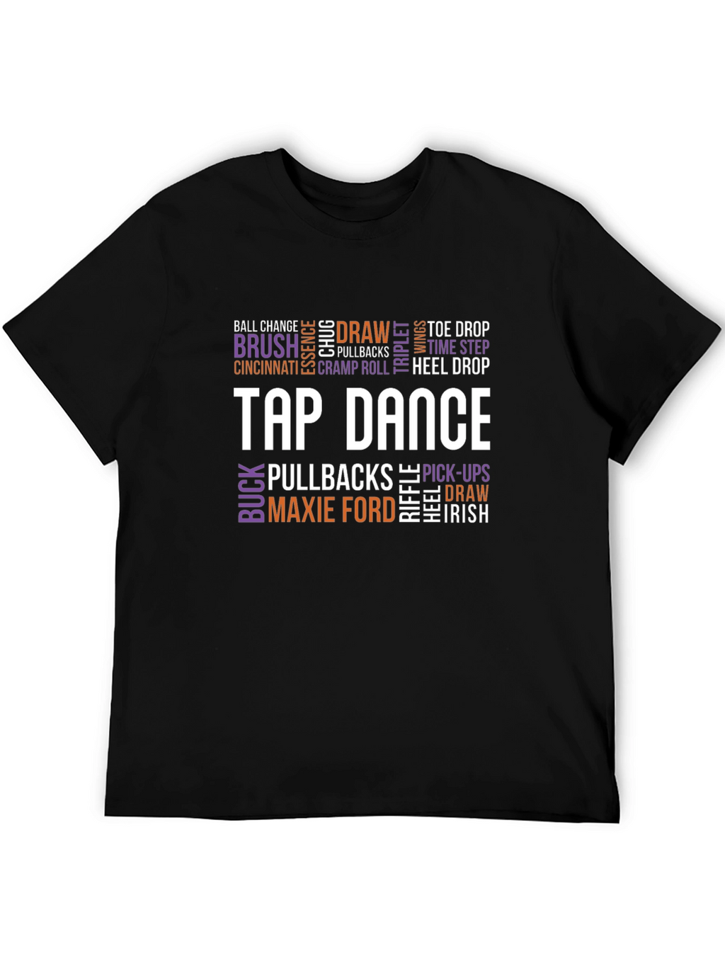 Tap Dance Word Cloud T-Shirt