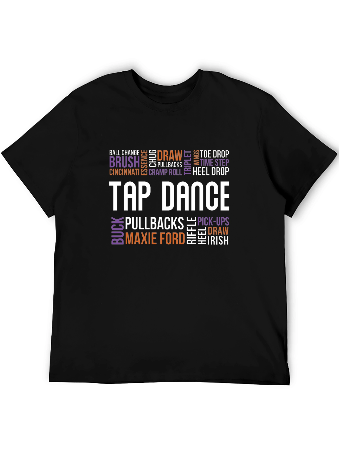 Tap Dance Word Cloud T-Shirt