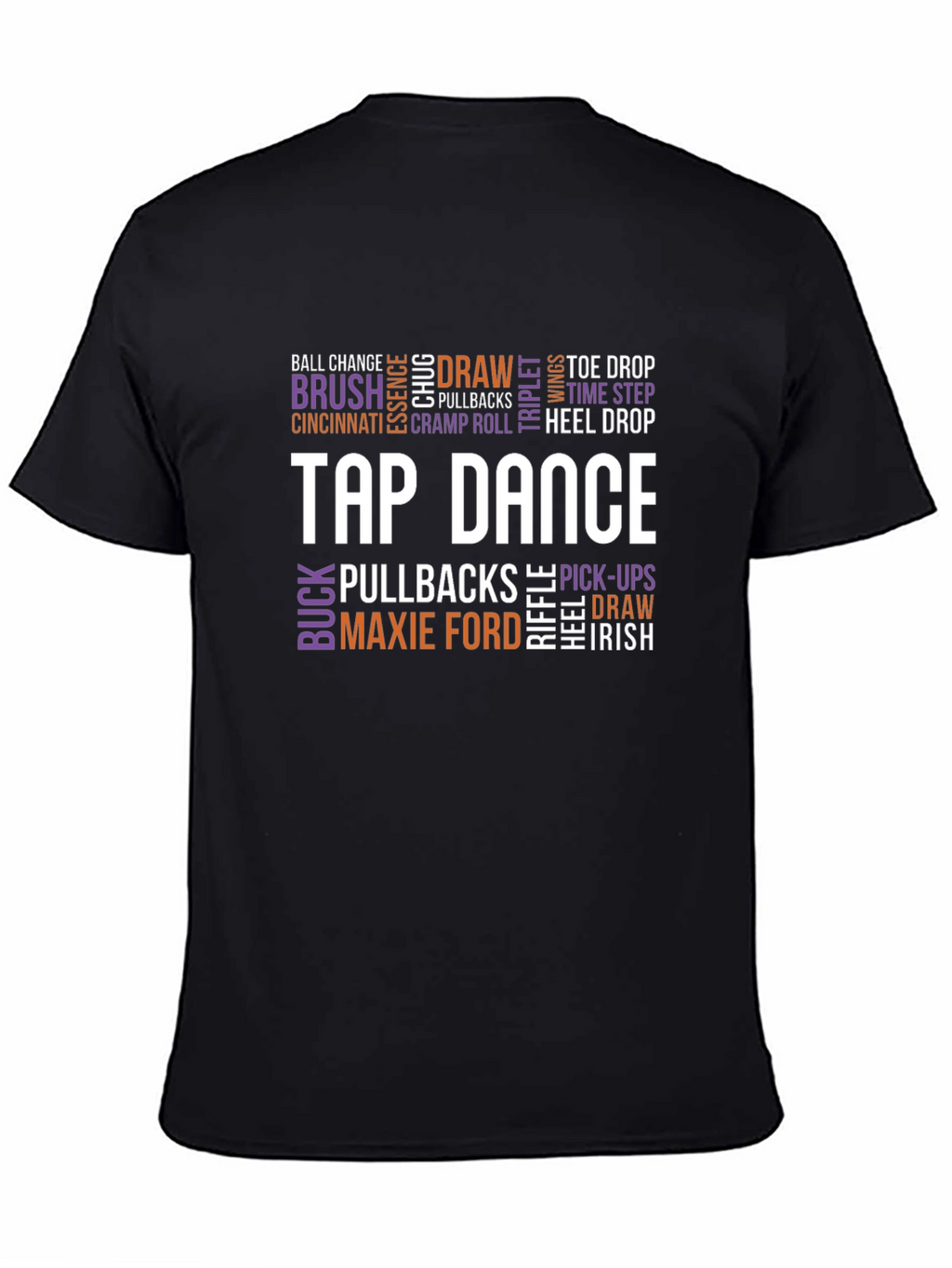 Tap Dance Word Cloud T-Shirt