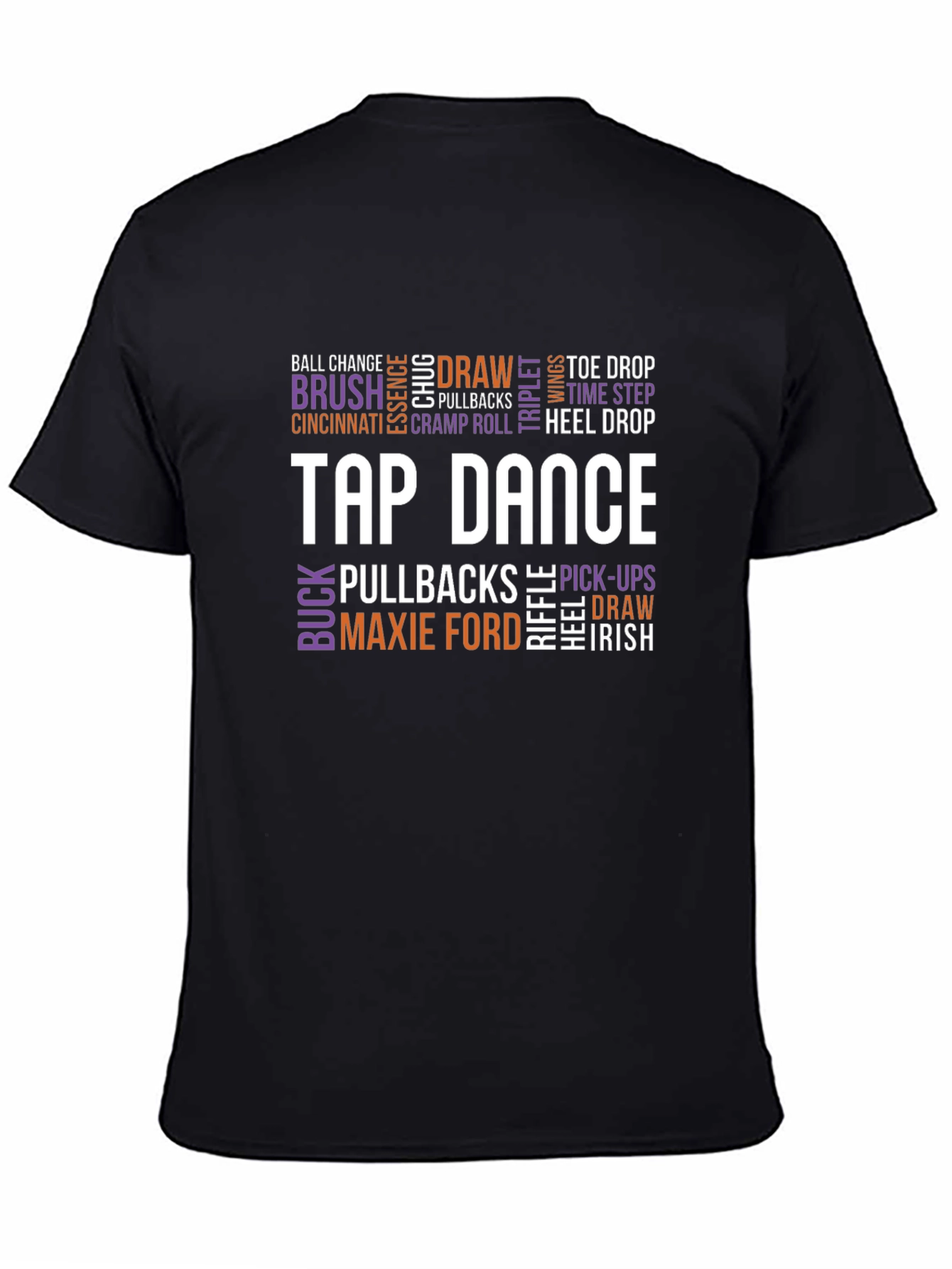 Tap Dance Word Cloud T-Shirt