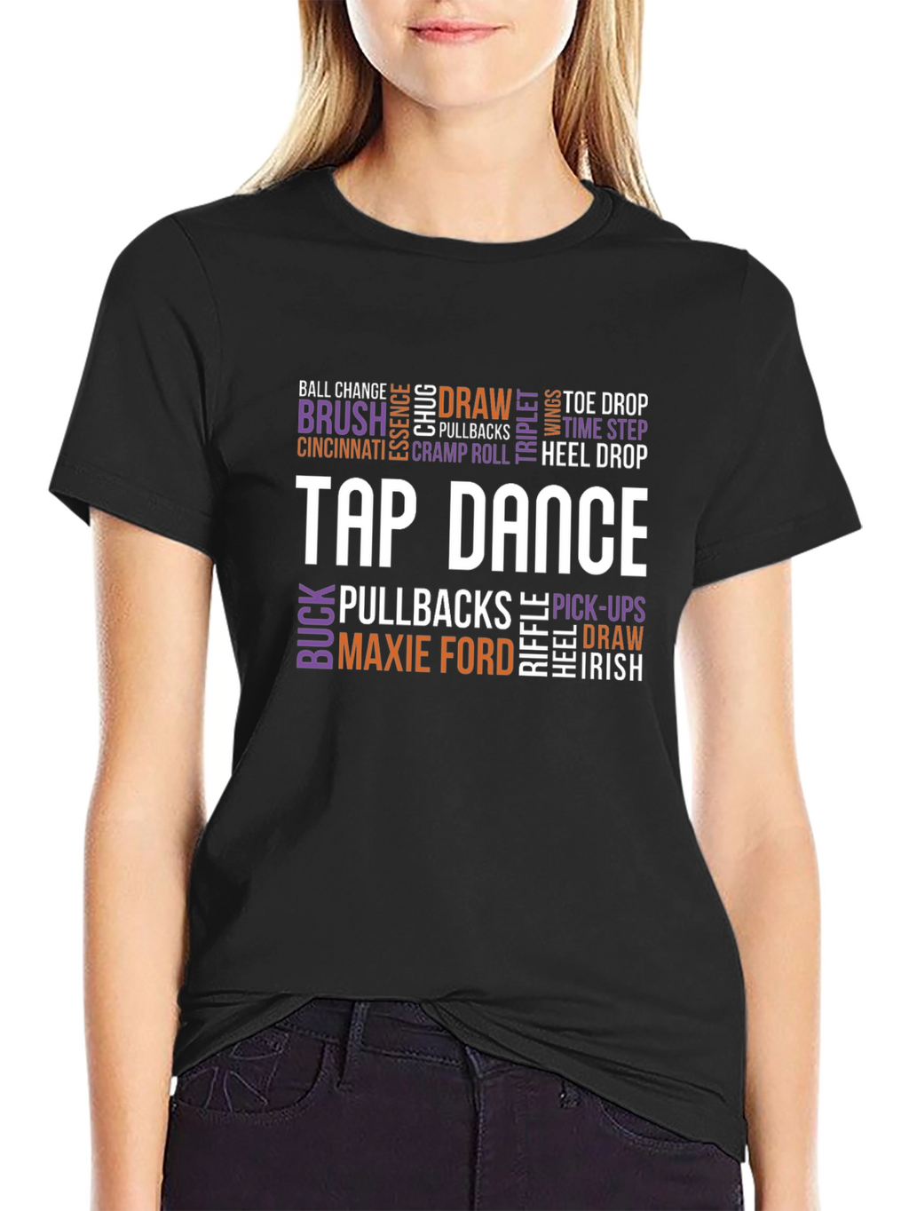 Tap Dance Word Cloud T-Shirt