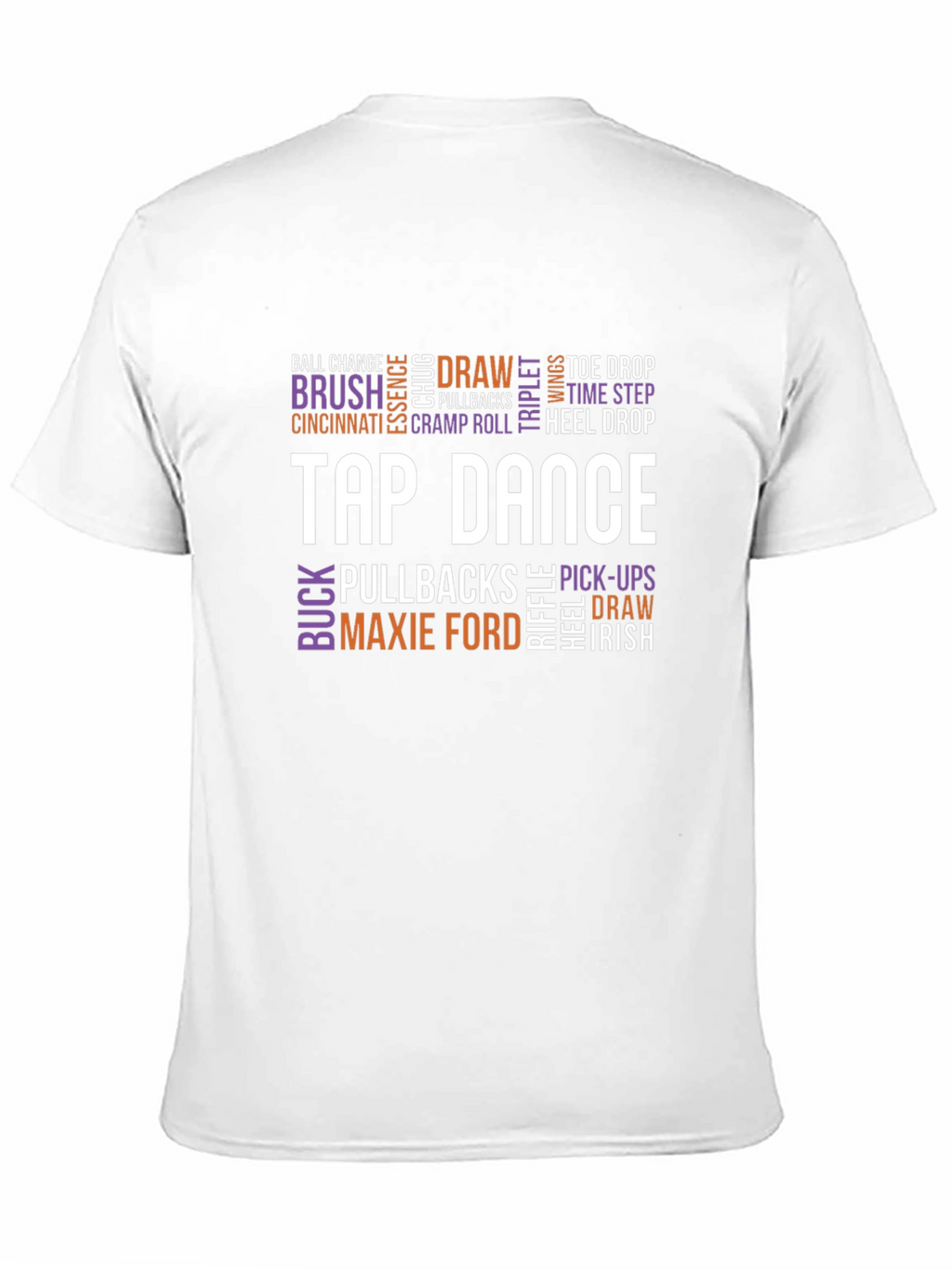 Tap Dance Word Cloud T-Shirt