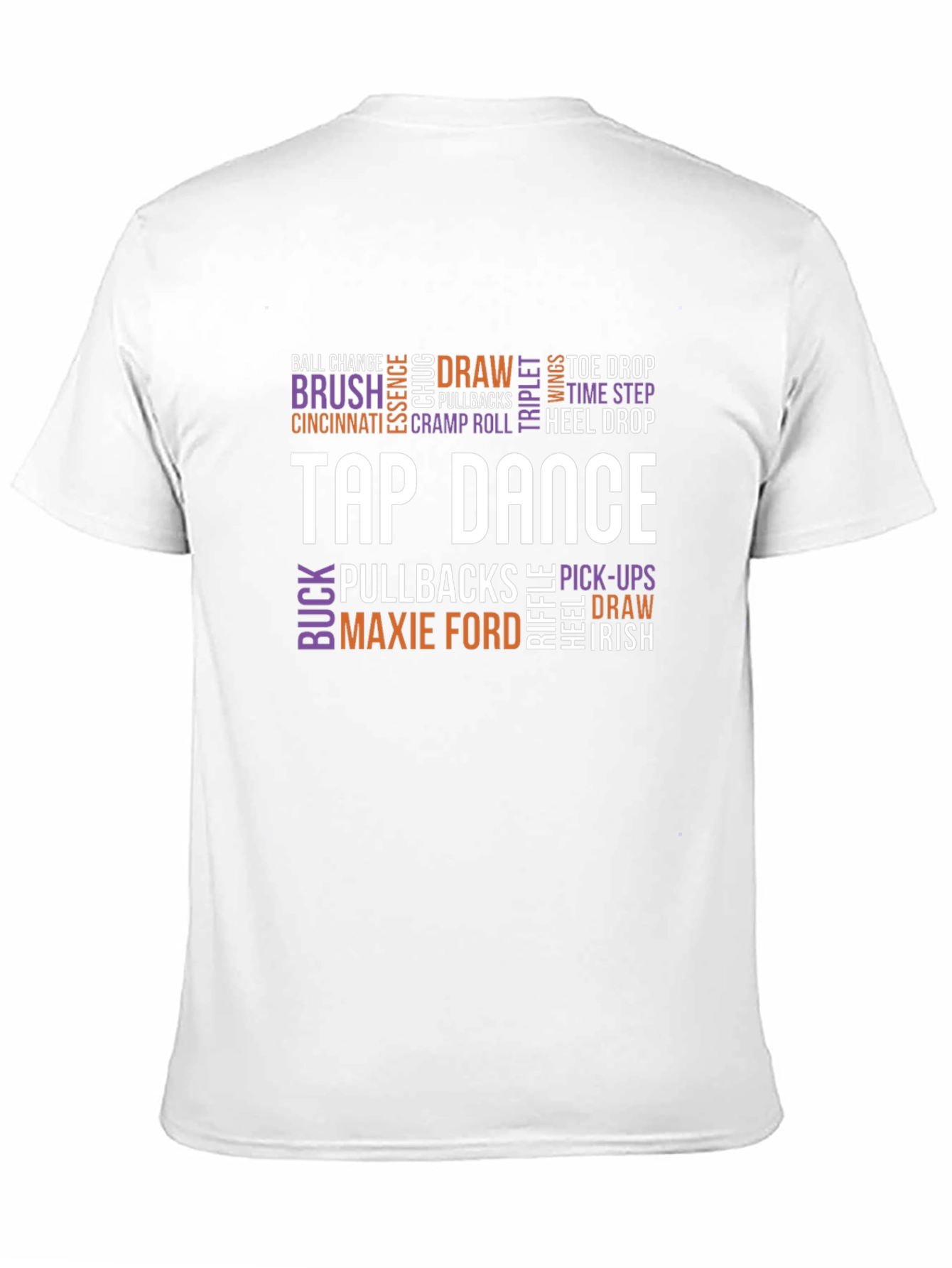Tap Dance Word Cloud T-Shirt