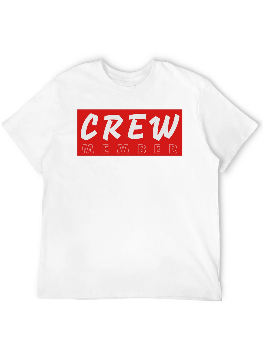 Crew Member T-Shirt - Black Crewneck