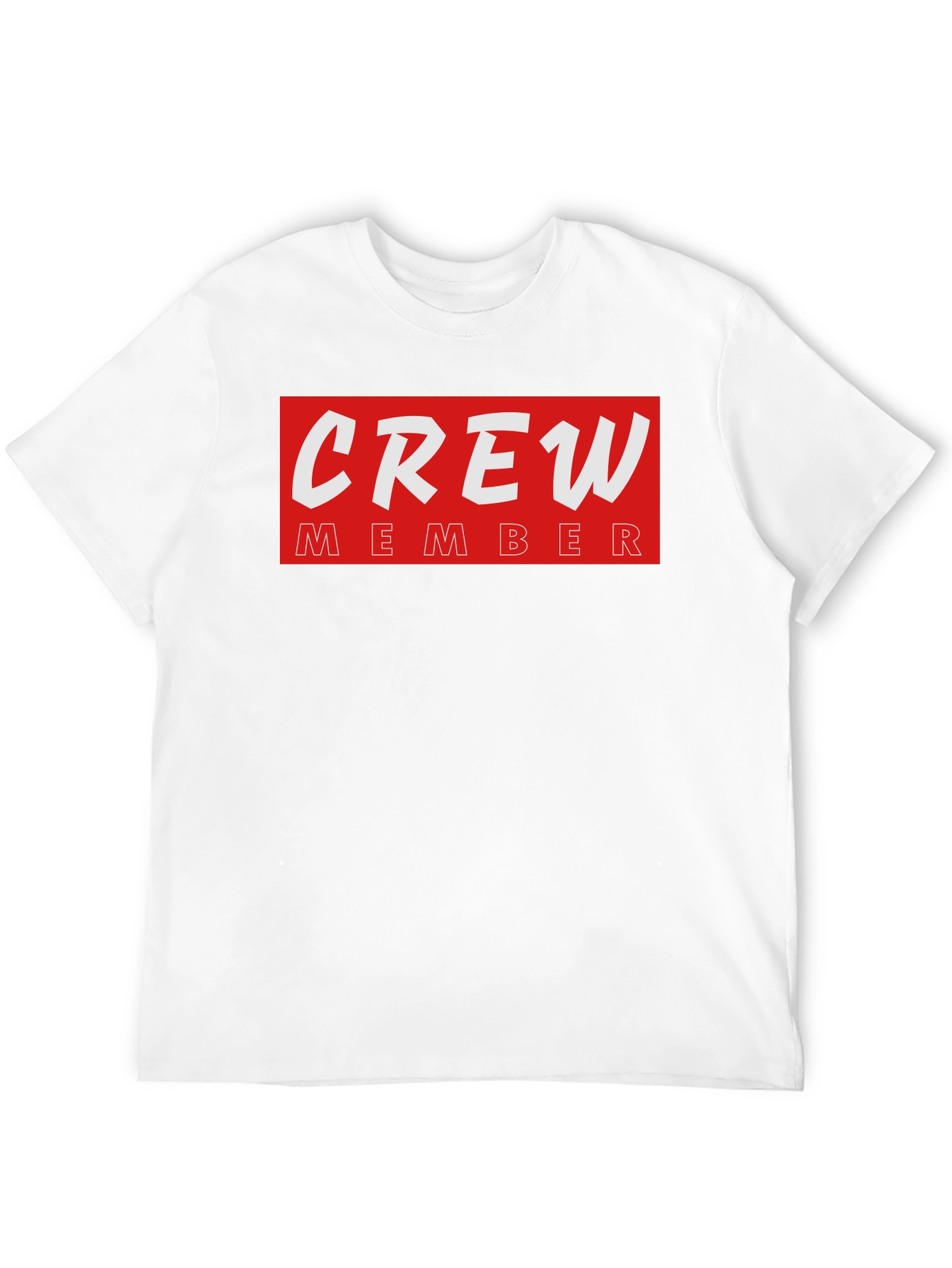 Crew Member T-Shirt - Black Crewneck
