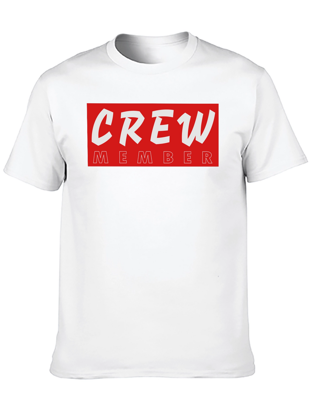 Crew Member T-Shirt - Black Crewneck
