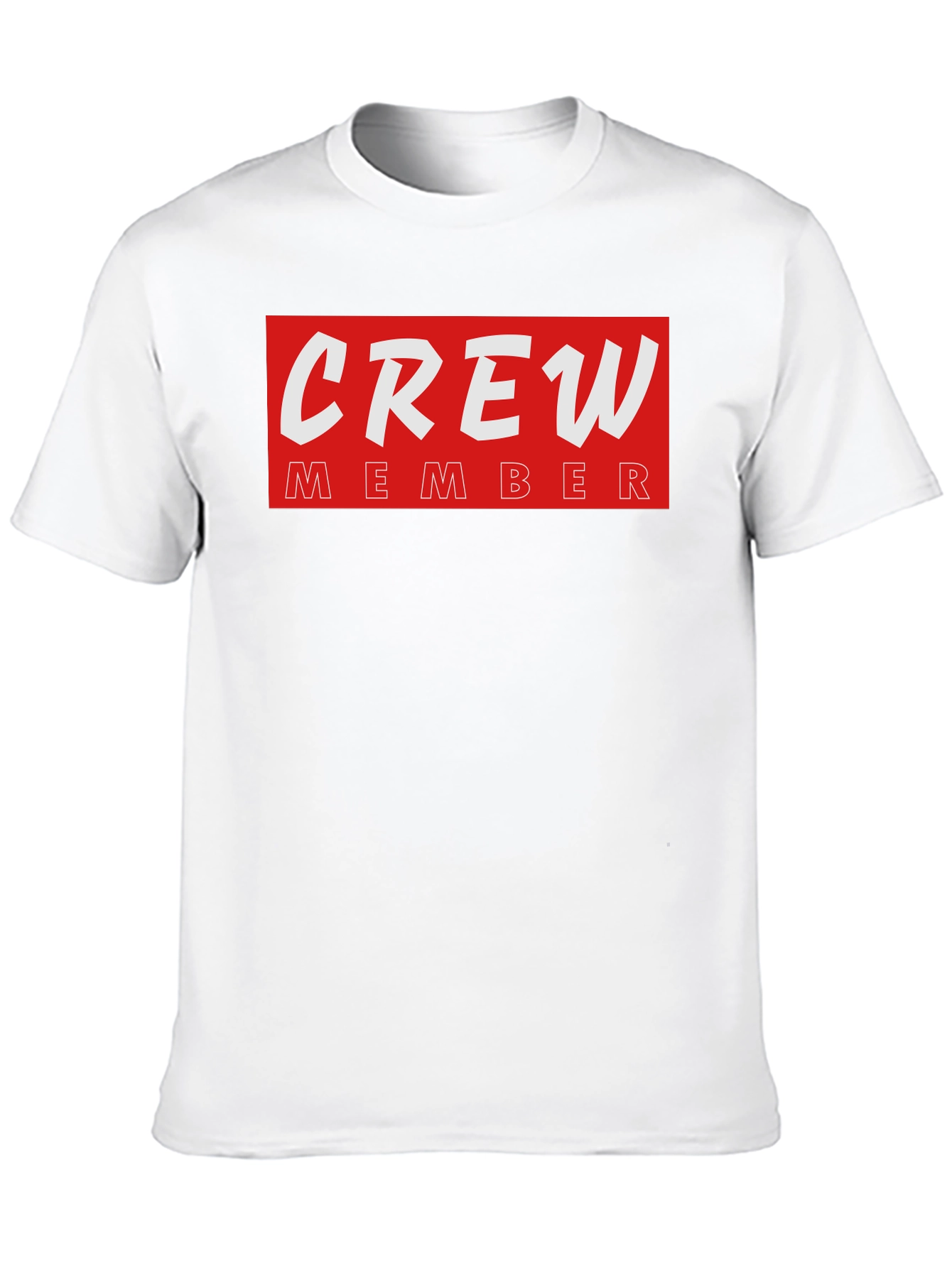 Crew Member T-Shirt - Black Crewneck