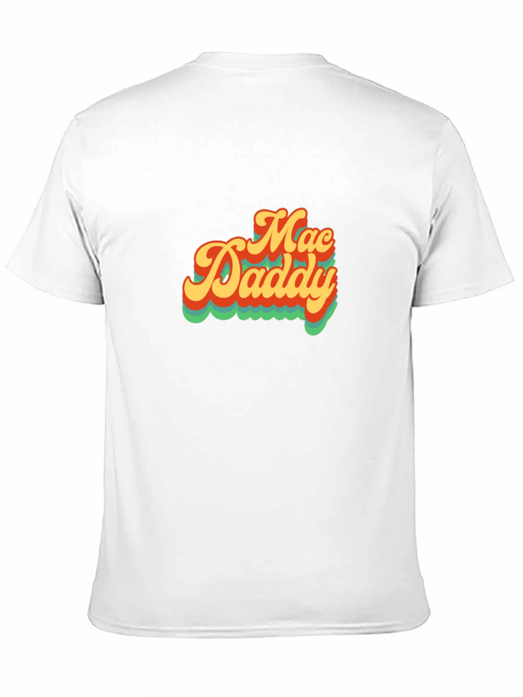 Mac Daddy Retro Style Graphic Tee - Black