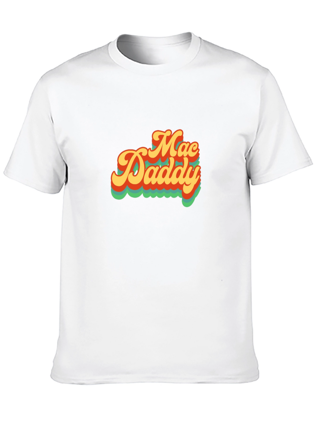 Mac Daddy Retro Style Graphic Tee - Black