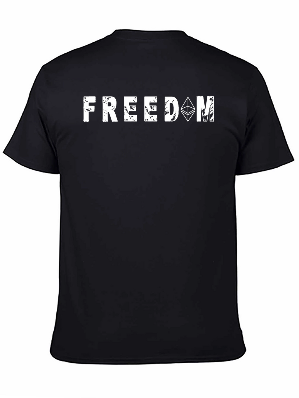 Freedom Ethereum Black T-Shirt