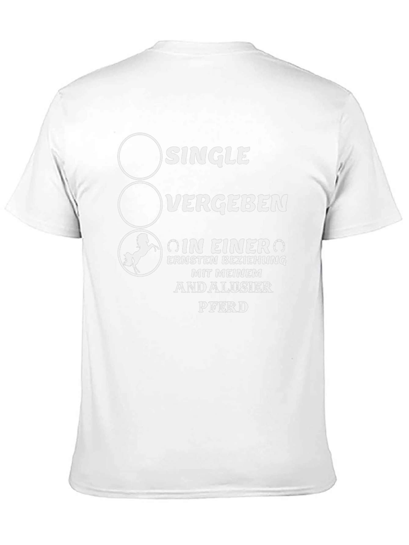 Single Vergeben Horse T-Shirt