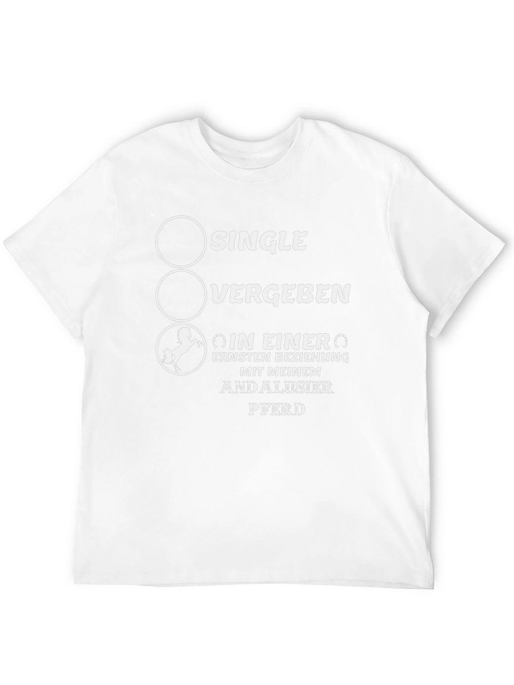 Single Vergeben Horse T-Shirt