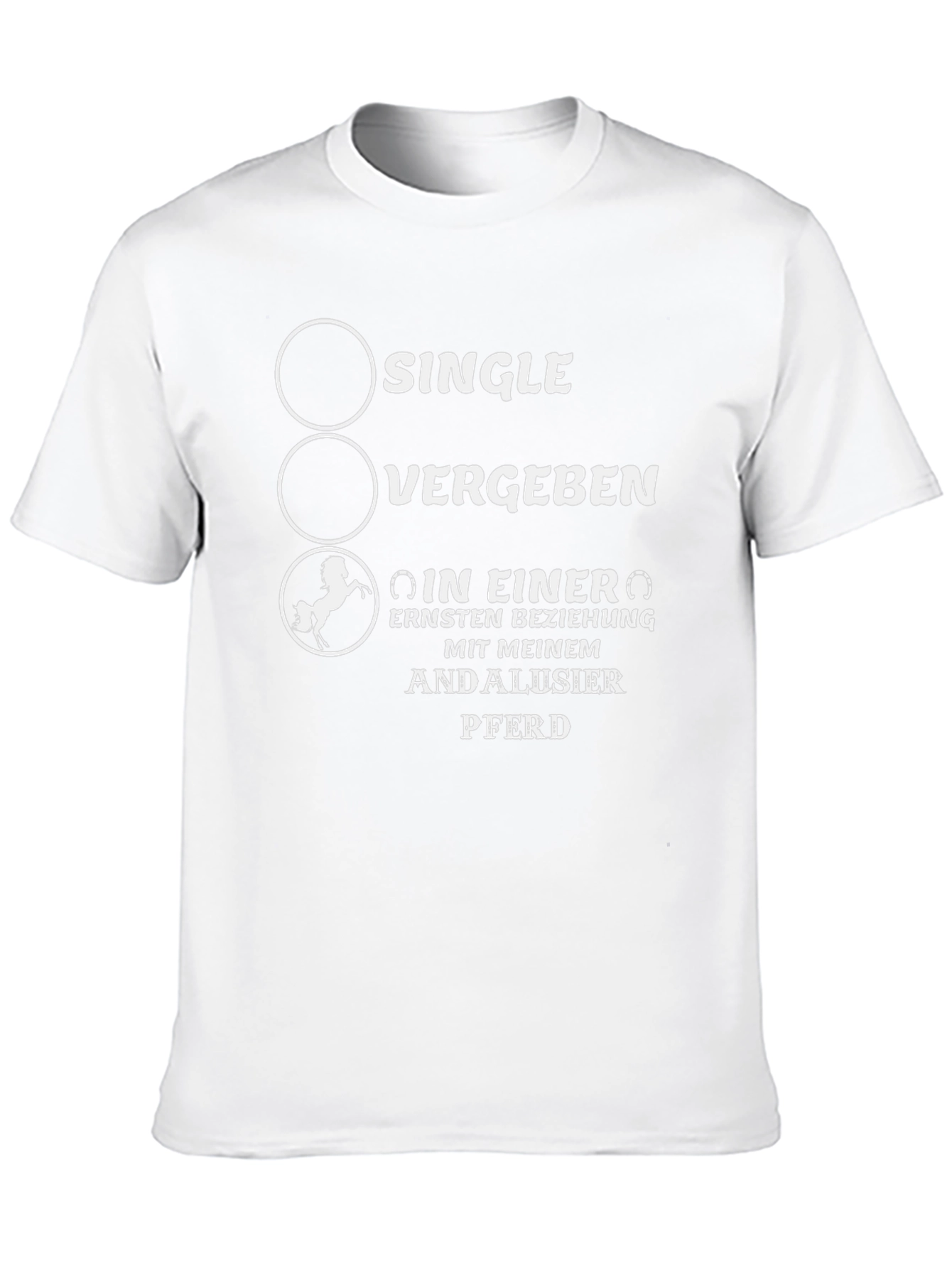 Single Vergeben Horse T-Shirt