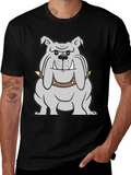 Bulldog Graphic T-Shirt - Cool Dog Tee