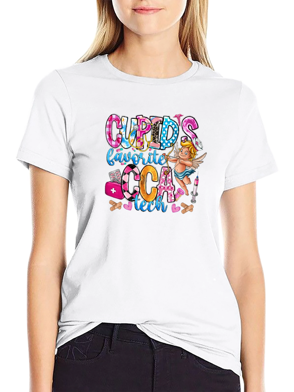 Cupids Favorite CCA Tech Valentines Day T-Shirt