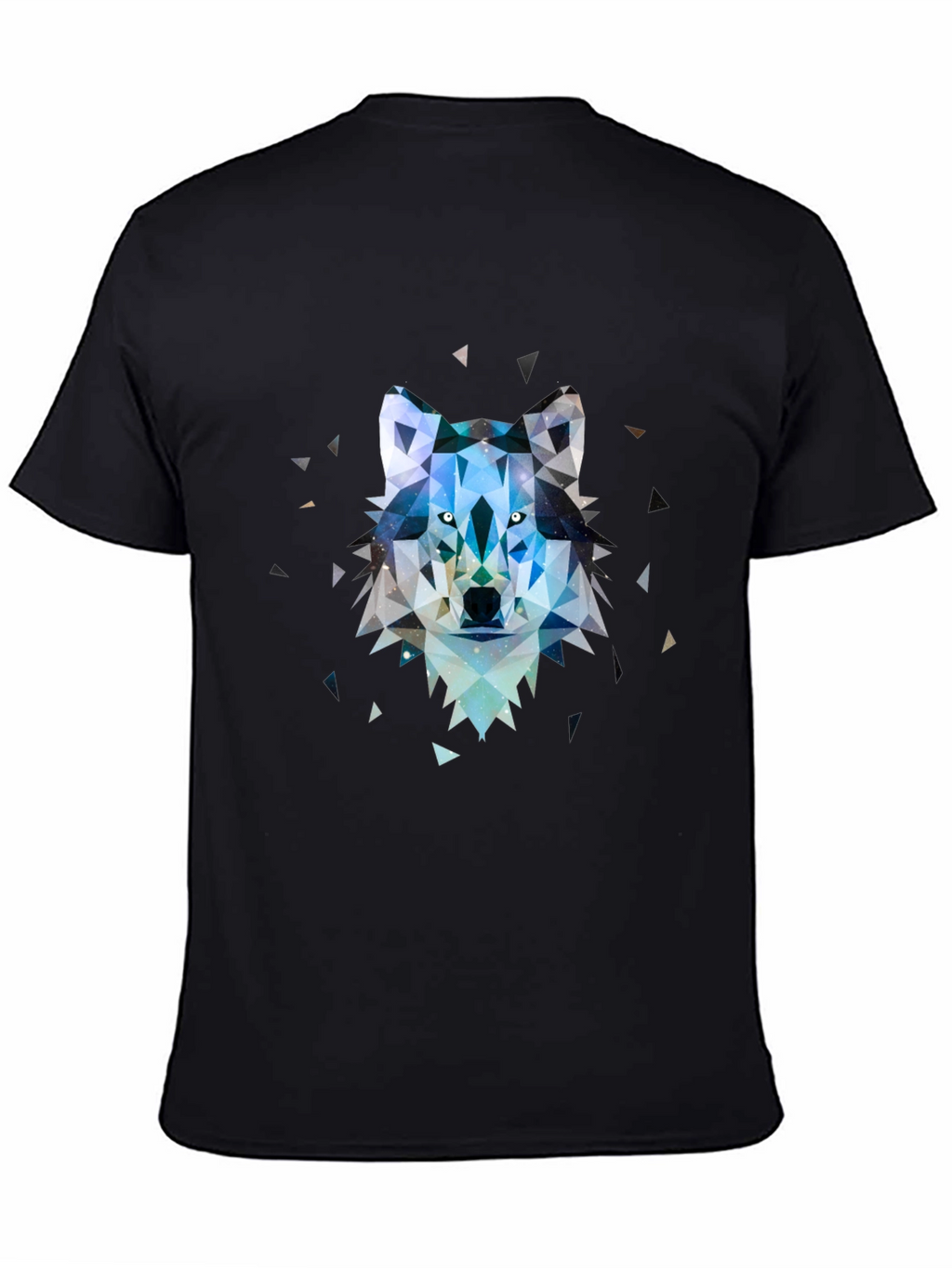 Geometric Wolf Graphic Tee