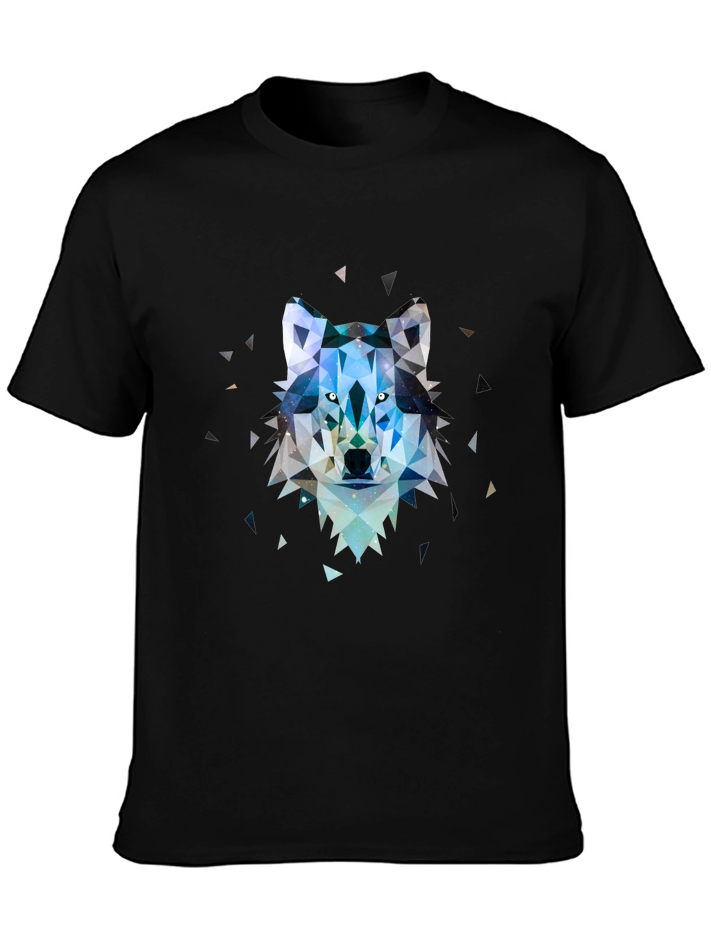 Geometric Wolf Graphic Tee
