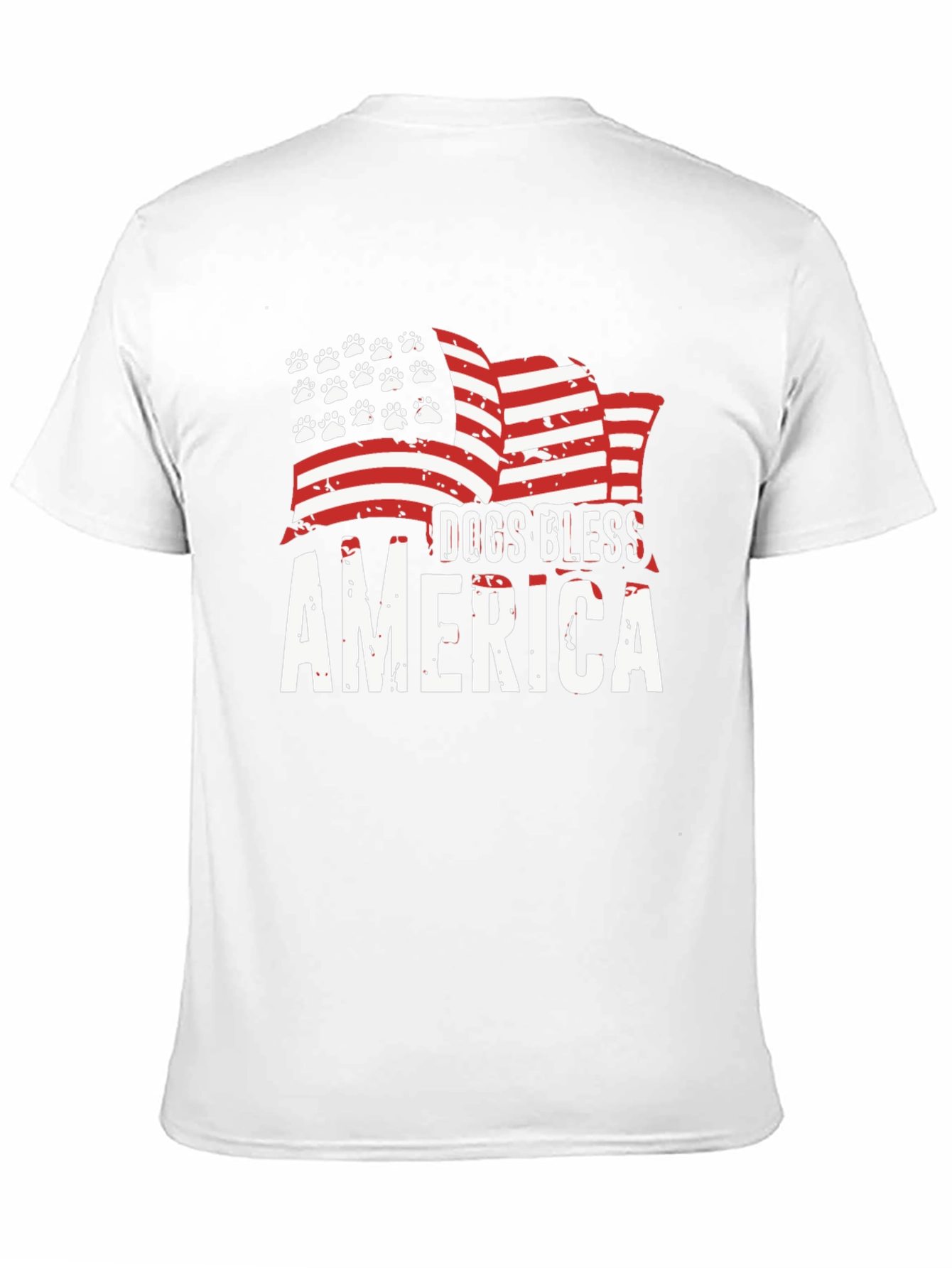 Dogs Bless America T-Shirt - Patriotic Dog Lover Tee
