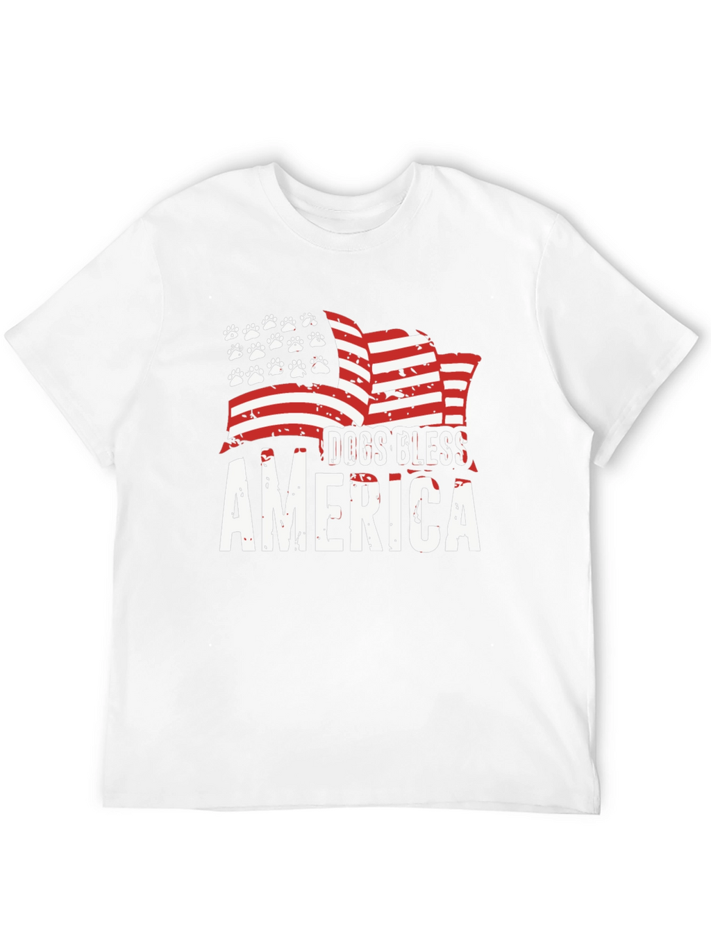 Dogs Bless America T-Shirt - Patriotic Dog Lover Tee