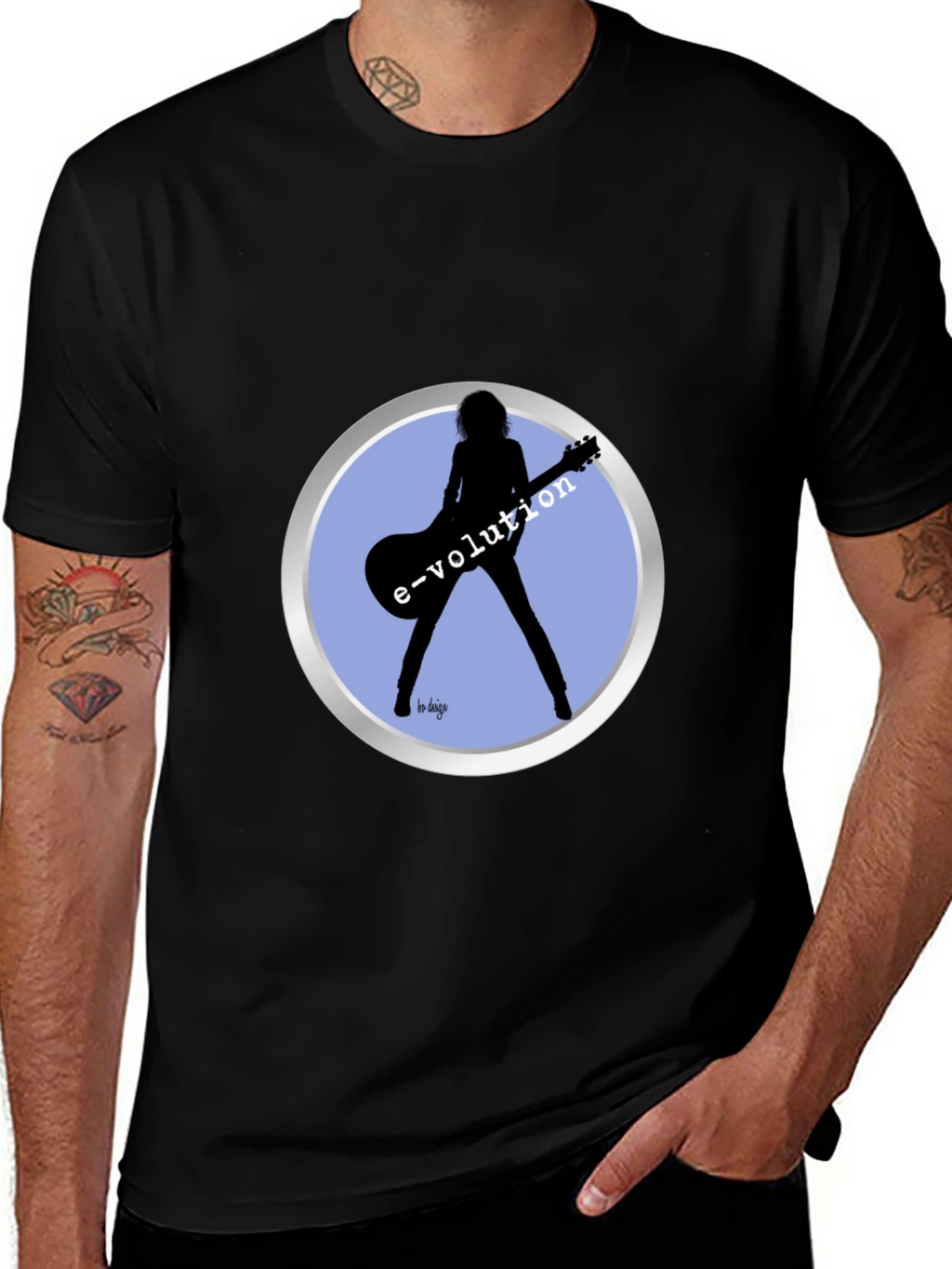 E-volution Guitarist Graphic Tee